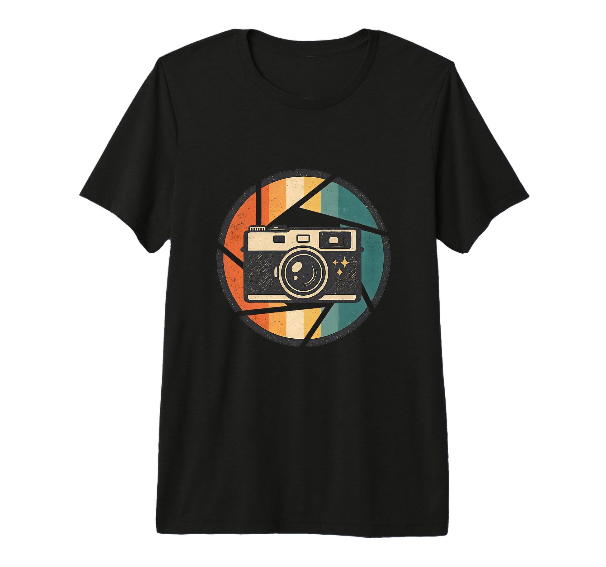 Camera Aperture Photographer T-Shirt - Casual Everyday Wear for Adults - T-Shirt, Sweatshirt, Hoodie