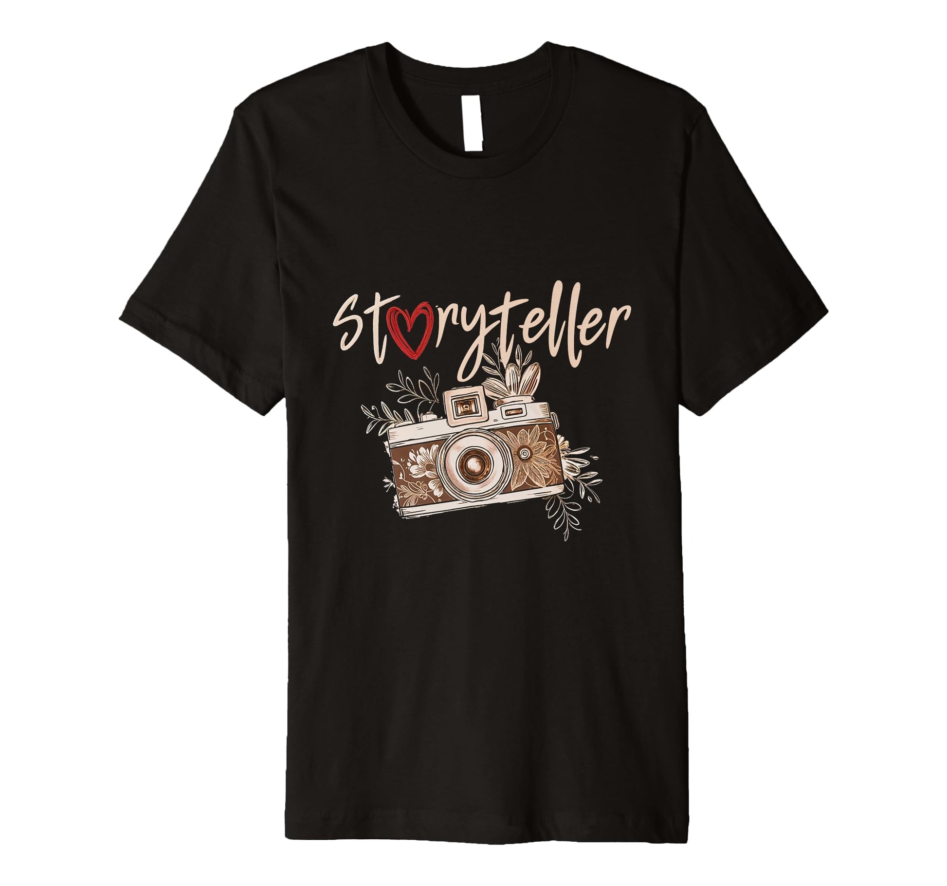 Storyteller Camera Art Photography T-Shirt - Streetwear Style Men Women - T-Shirt, Sweatshirt, Hoodie