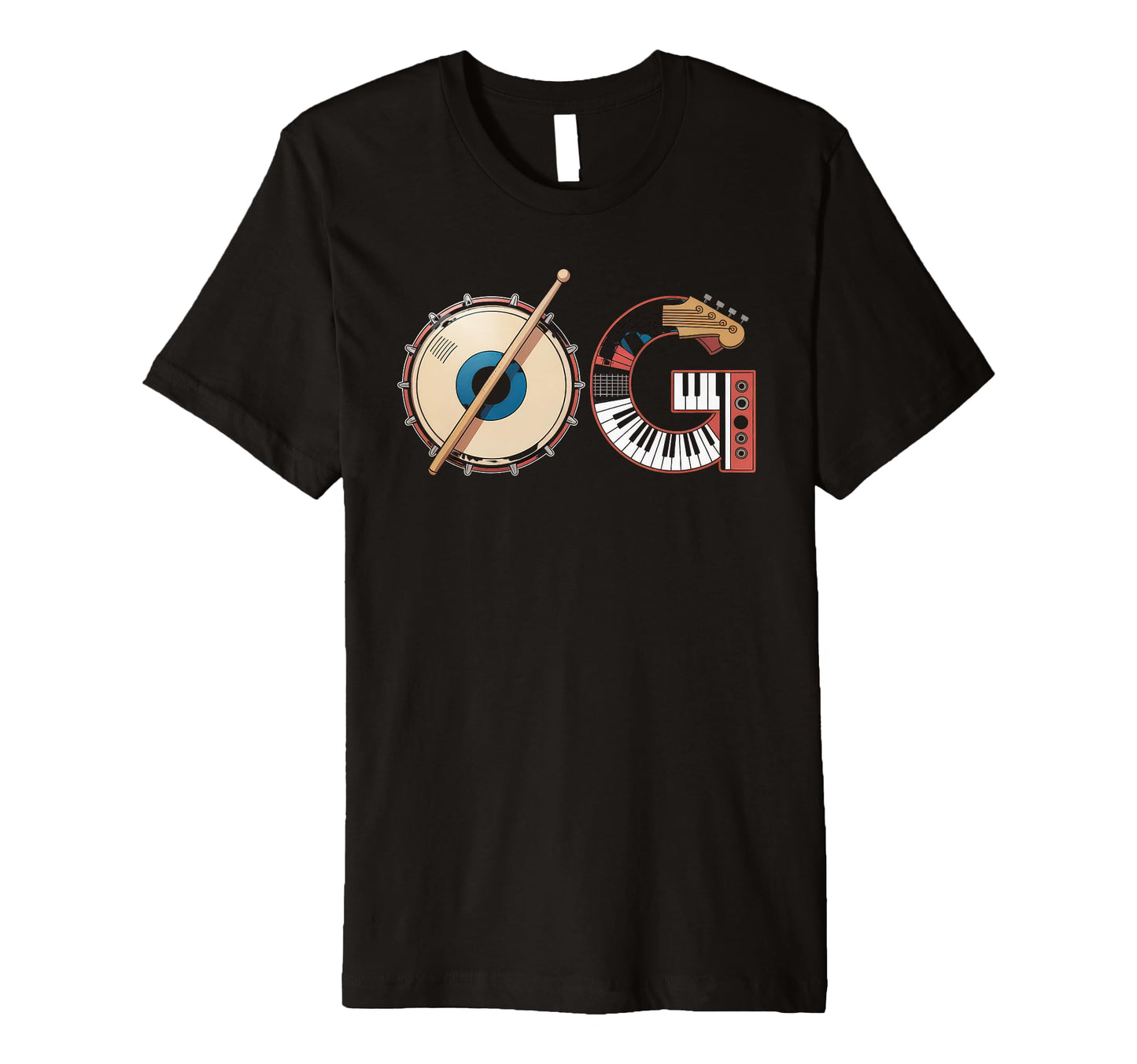 Old School Og Hip Hop Vinyl Cds Tapes 80S T-Shirt - Graphic Print Unisex - T-Shirt, Sweatshirt, Hoodie