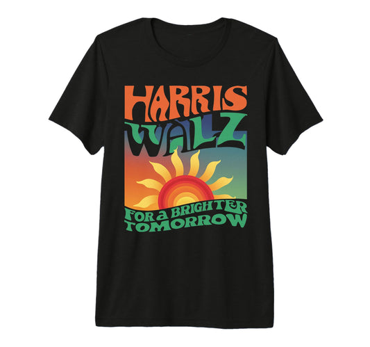Boho Harris Walz Tri Blend T-Shirt - Aesthetic Graphic for Adults - T-Shirt, Sweatshirt, Hoodie