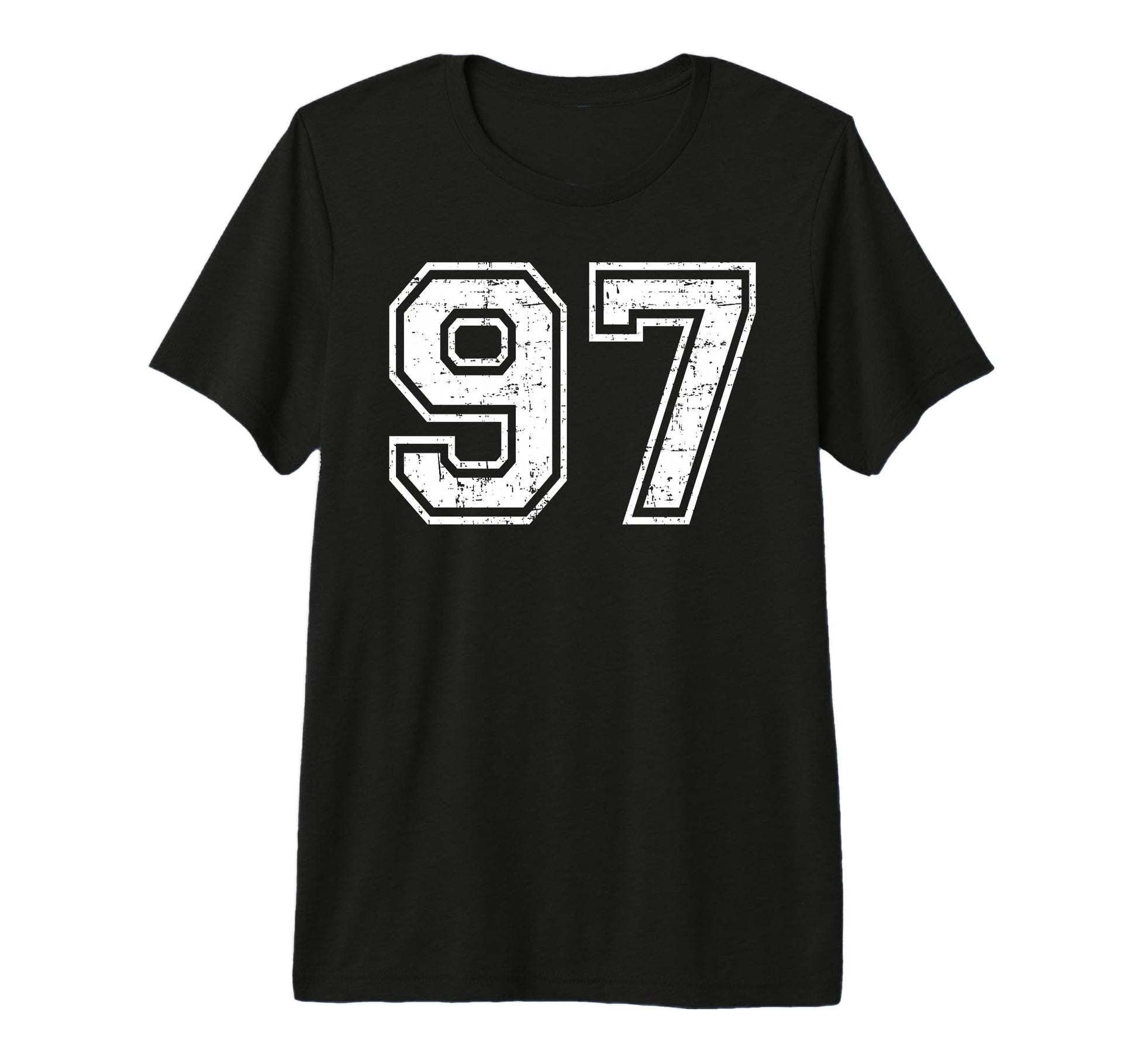 97 Number Ninety Seven Team T-Shirt - Casual Everyday Wear Men Women - T-Shirt, Sweatshirt, Hoodie