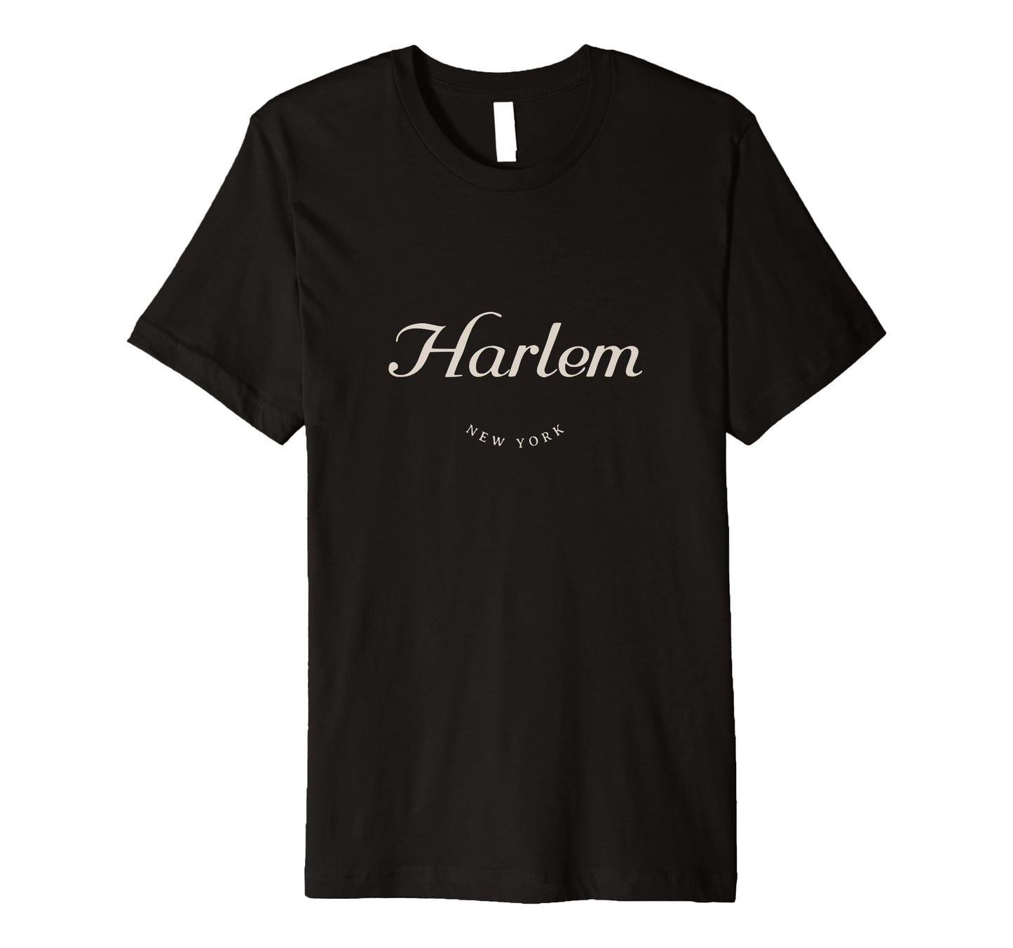 Harlem New York Typography T-Shirt - Fun Novelty Design for Adults - T-Shirt, Sweatshirt, Hoodie
