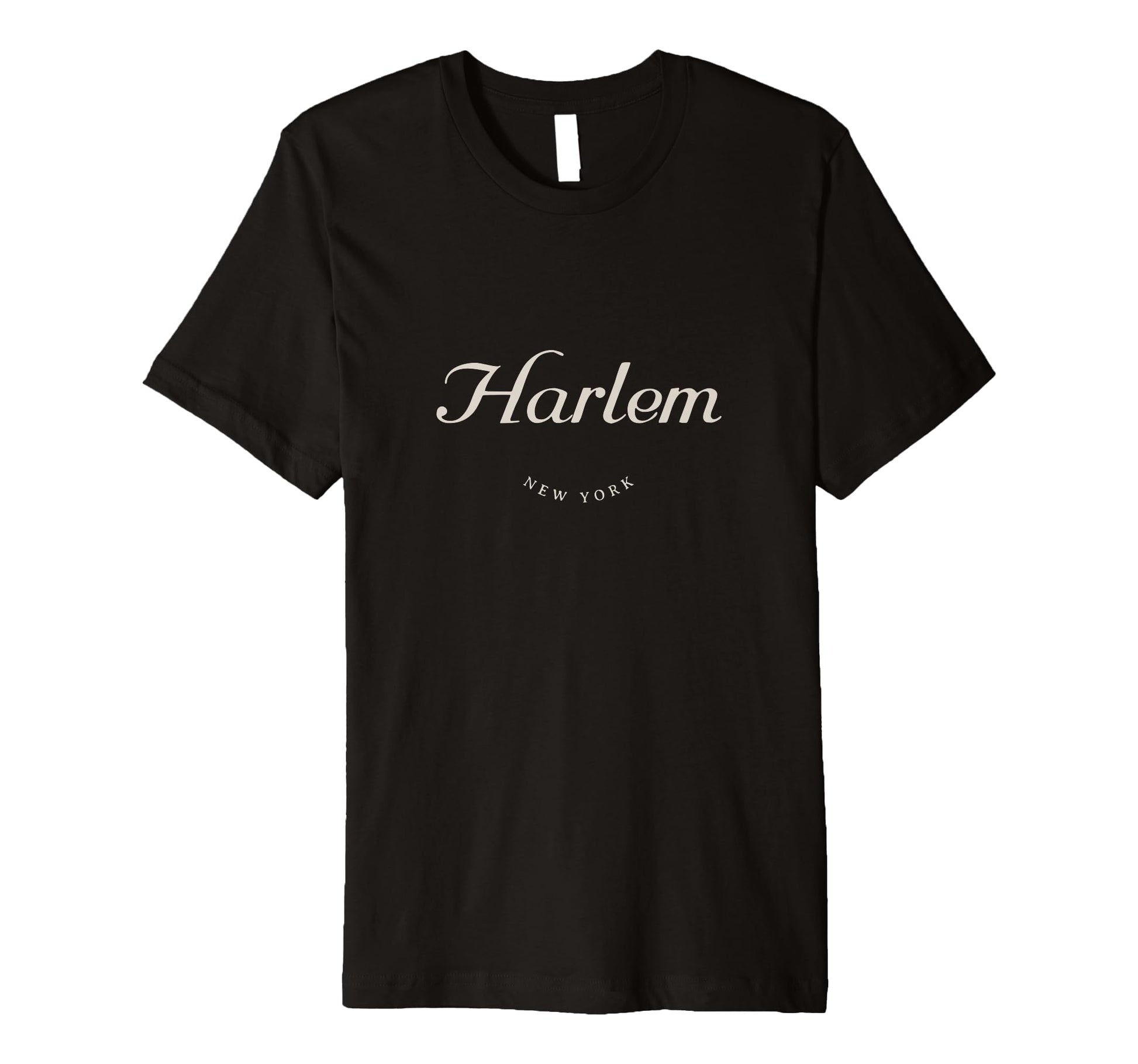 Harlem New York Typography T-Shirt - Fun Novelty Design for Adults - T-Shirt, Sweatshirt, Hoodie