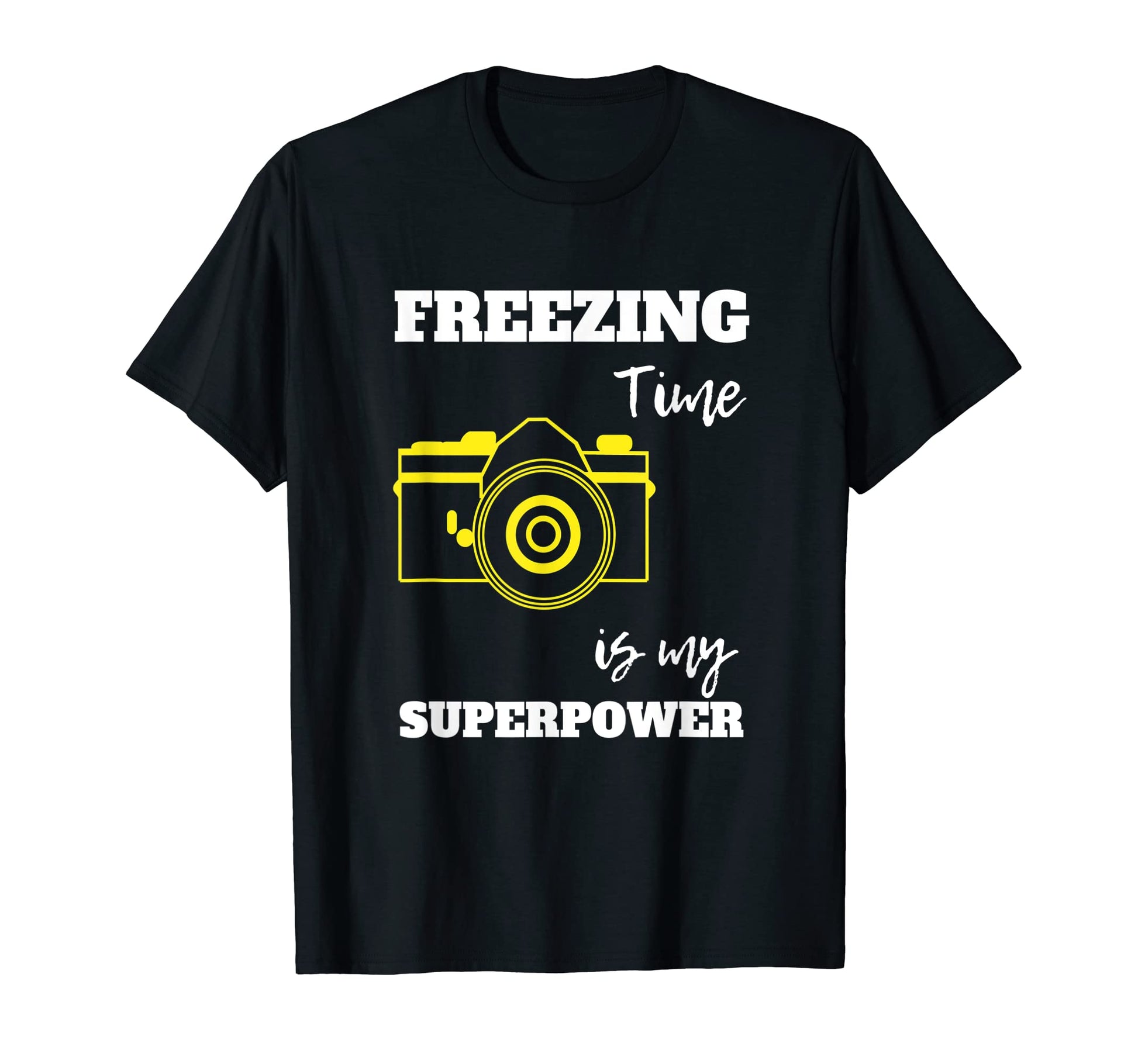 Funny Photography Camera T-Shirt - Casual Everyday Wear for Adults - T-Shirt, Sweatshirt, Hoodie