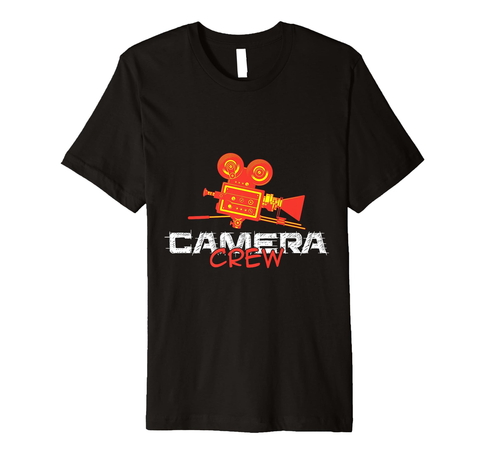 Old School Camera Crew Movie Team T-Shirt - Novelty Apparel Unisex - T-Shirt, Sweatshirt, Hoodie