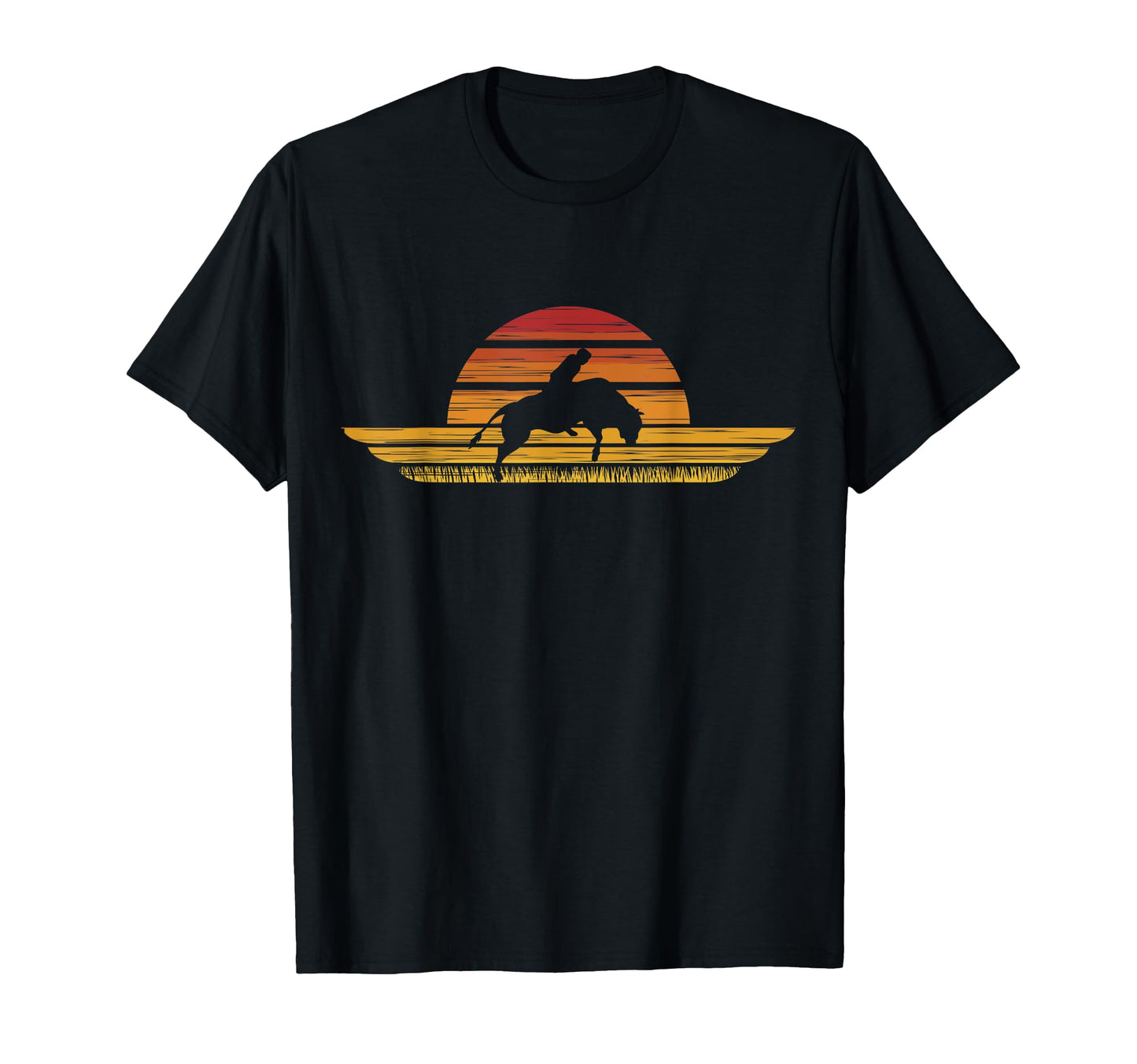Rodeo Western Bull Riding Country Cowgirl T-Shirt - Unique Graphic Unisex - T-Shirt, Sweatshirt, Hoodie