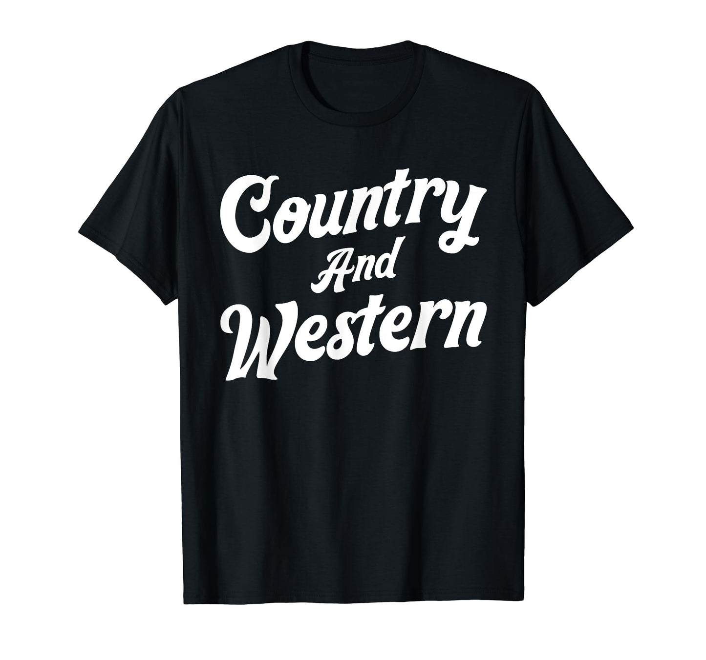 Country And Western Music Americana T-Shirt - Custom Art Print Unisex - T-Shirt, Sweatshirt, Hoodie