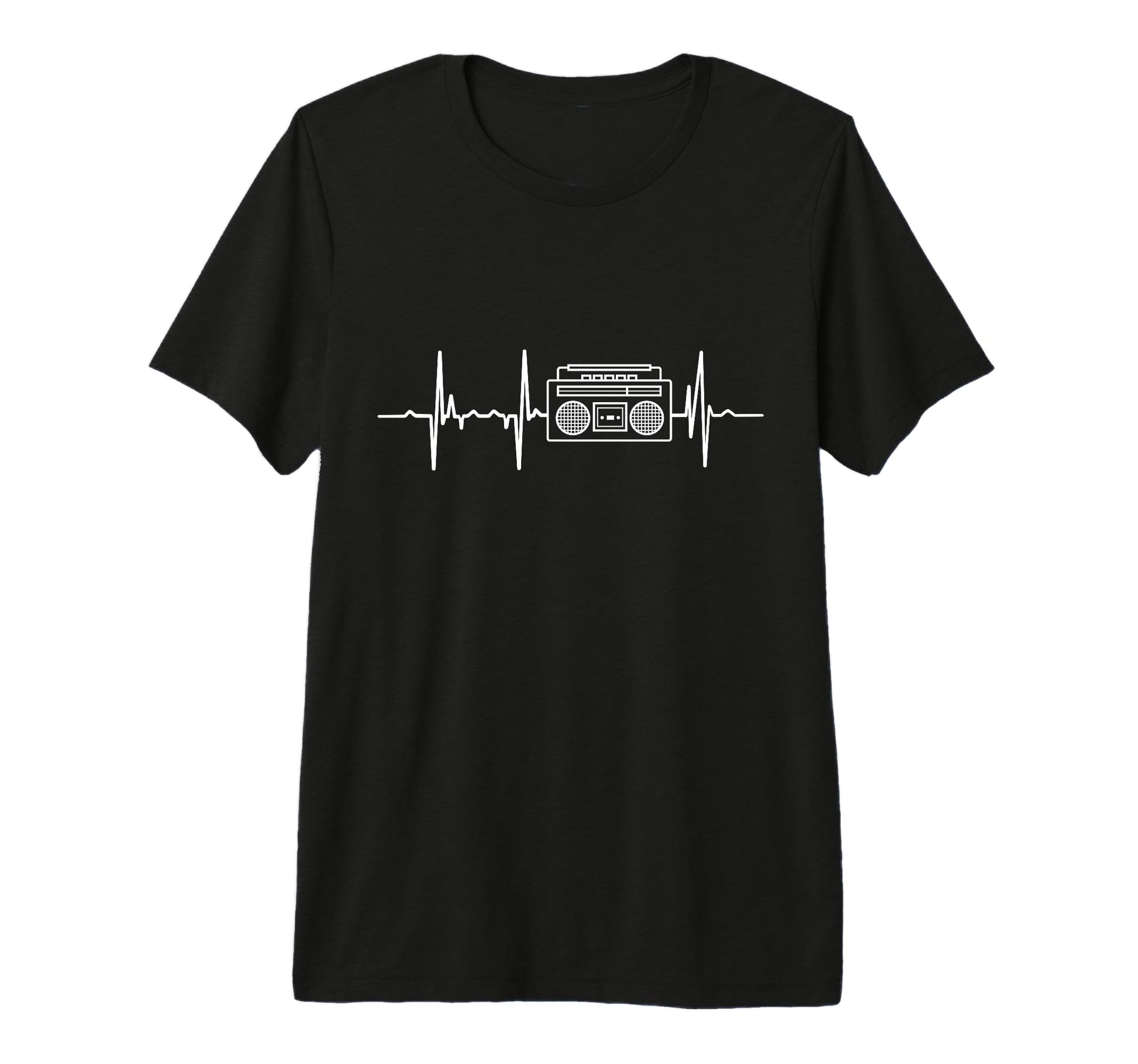 Mens Oldschool Hip Hop Music T-Shirt - Custom Art Print for Adults - T-Shirt, Sweatshirt, Hoodie
