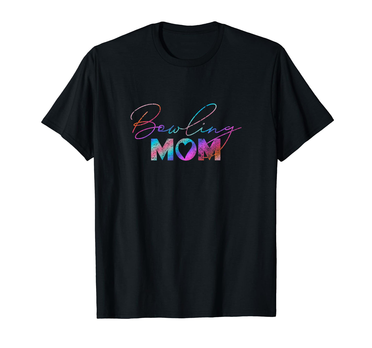 Rainbow Mothers Day Bowling Mom T-Shirt - Streetwear Style Unisex - T-Shirt, Sweatshirt, Hoodie