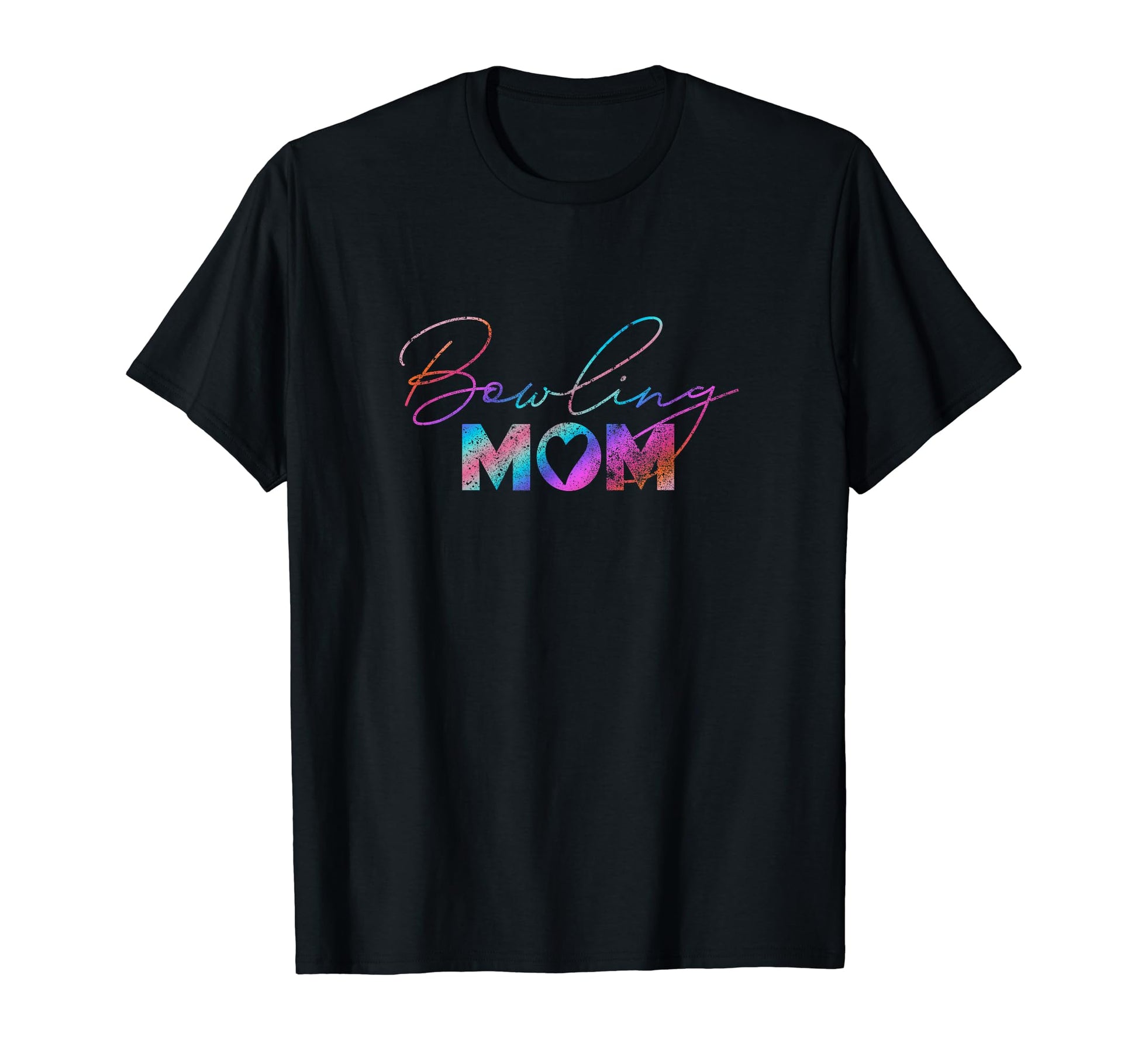 Rainbow Mothers Day Bowling Mom T-Shirt - Streetwear Style Unisex - T-Shirt, Sweatshirt, Hoodie
