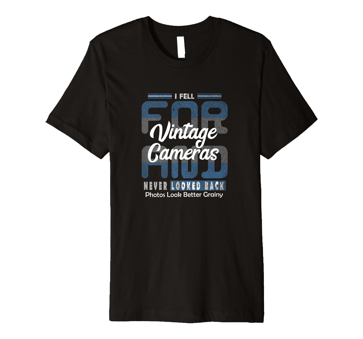Mens I Fell Cameras Quirky Love Pun T-Shirt - Trendy Graphic Men Women - T-Shirt, Sweatshirt, Hoodie