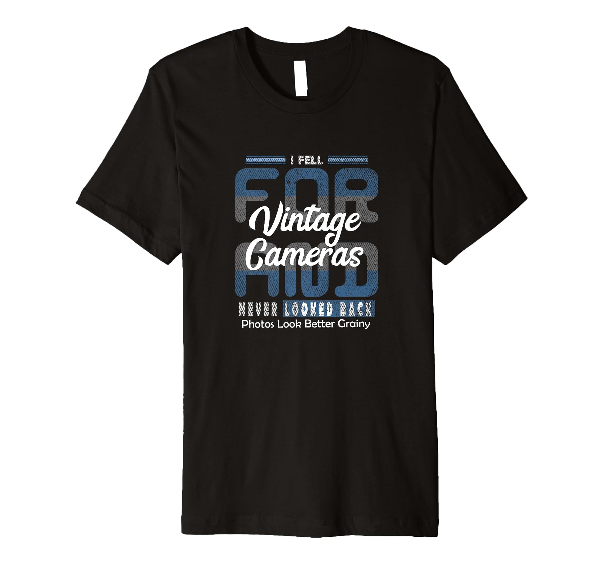 Mens I Fell Cameras Quirky Love Pun T-Shirt - Trendy Graphic Men Women - T-Shirt, Sweatshirt, Hoodie