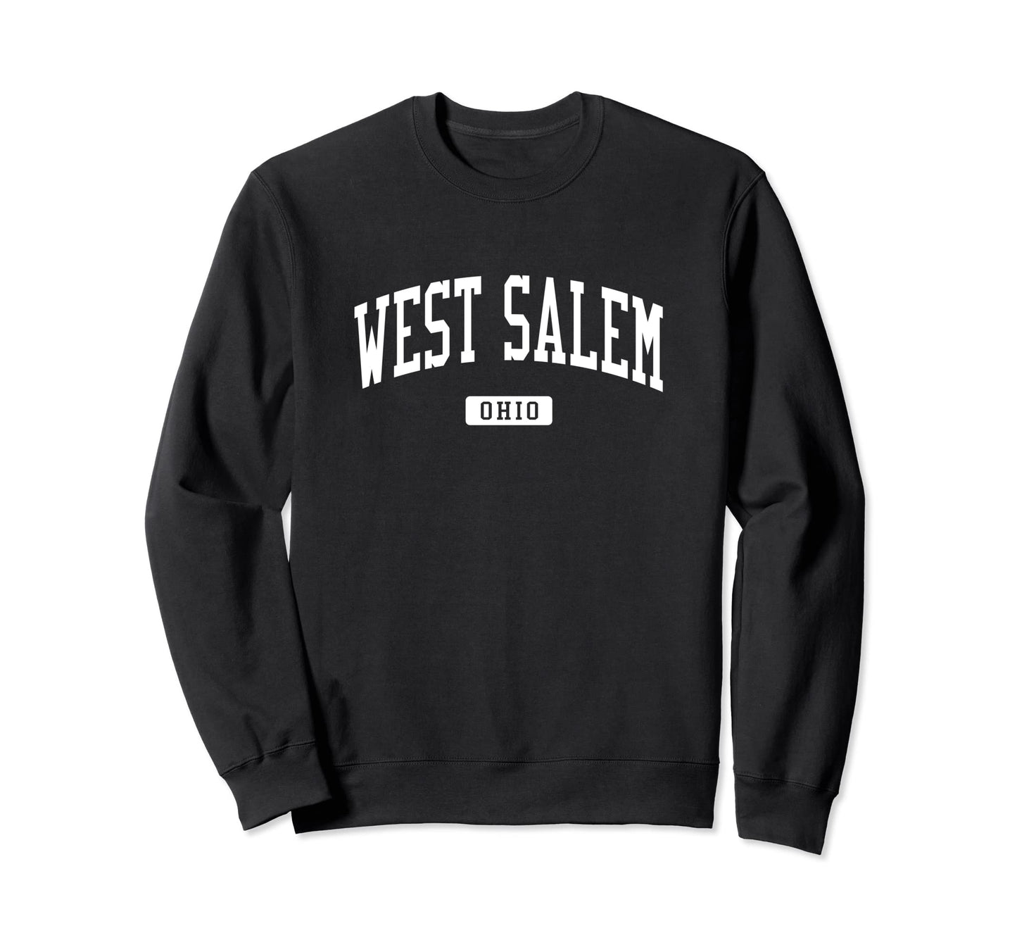 West Salem Ohio Oh Athletic Sweatshirt - Fun Novelty Design for Adults - T-Shirt, Sweatshirt, Hoodie