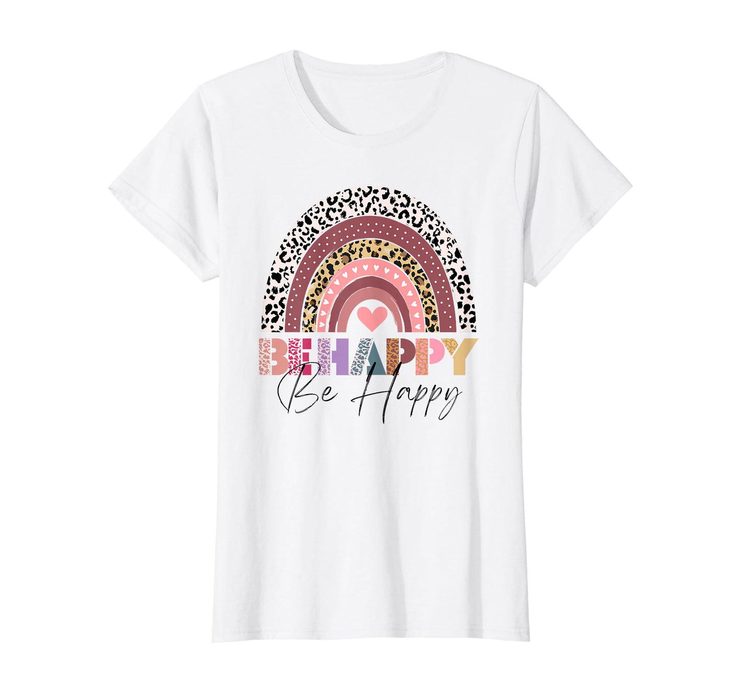 Womens Womens Happy Motivational T-Shirt - Minimalist Print Men Women - T-Shirt, Sweatshirt, Hoodie