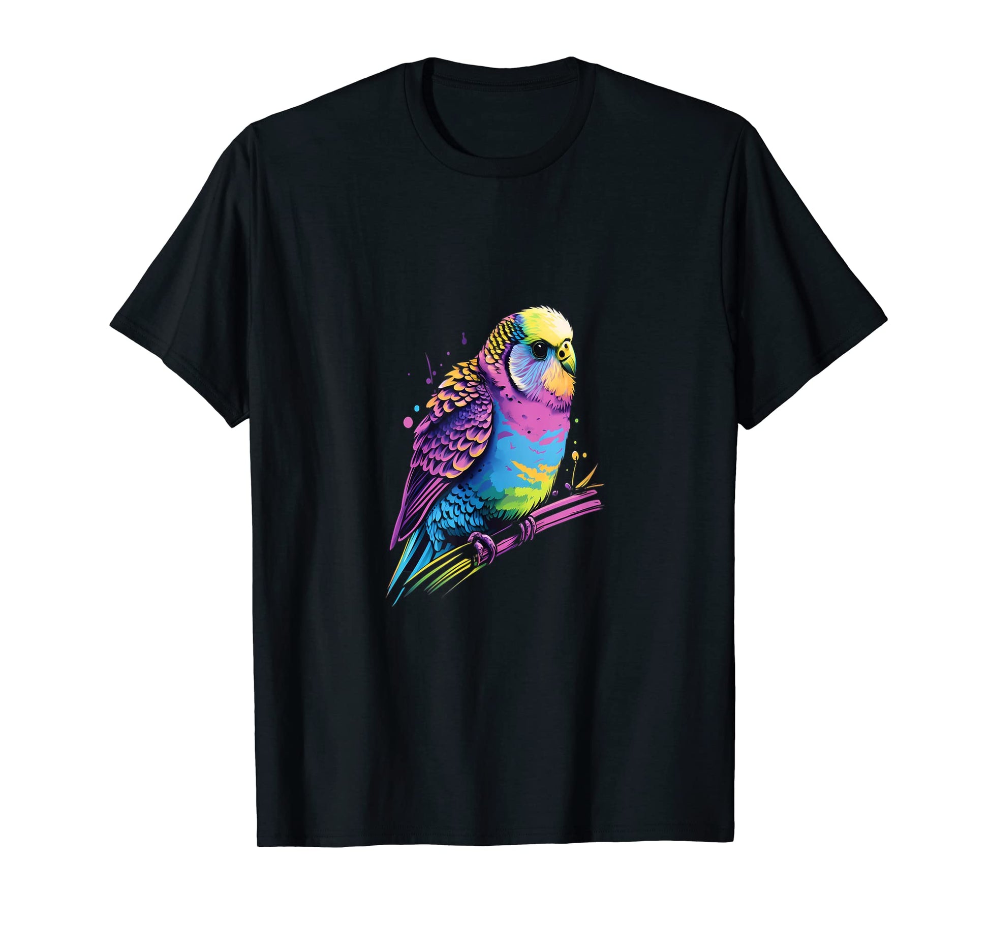 Budgie Budgerigar Parakeet Bird T-Shirt - Casual Everyday Wear Men Women - T-Shirt, Sweatshirt, Hoodie