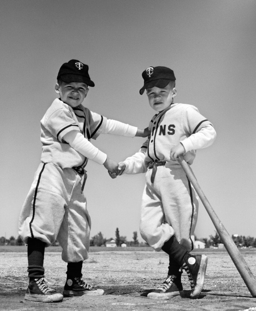 1960S Pair Little Leaguers Uniform Hoodie - Novelty Apparel Men Women - T-Shirt, Sweatshirt, Hoodie