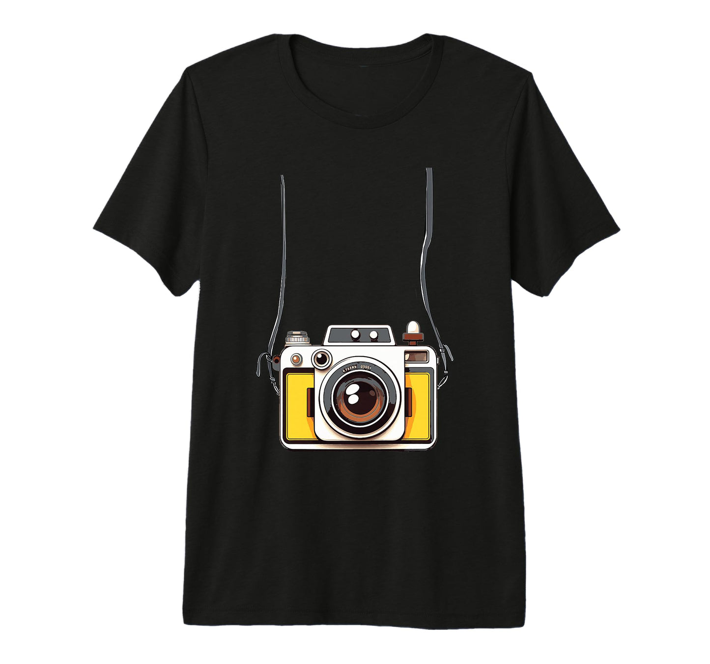 Fake Tourist Camera Holiday Vacation T-Shirt - Novelty Apparel Men Women - T-Shirt, Sweatshirt, Hoodie