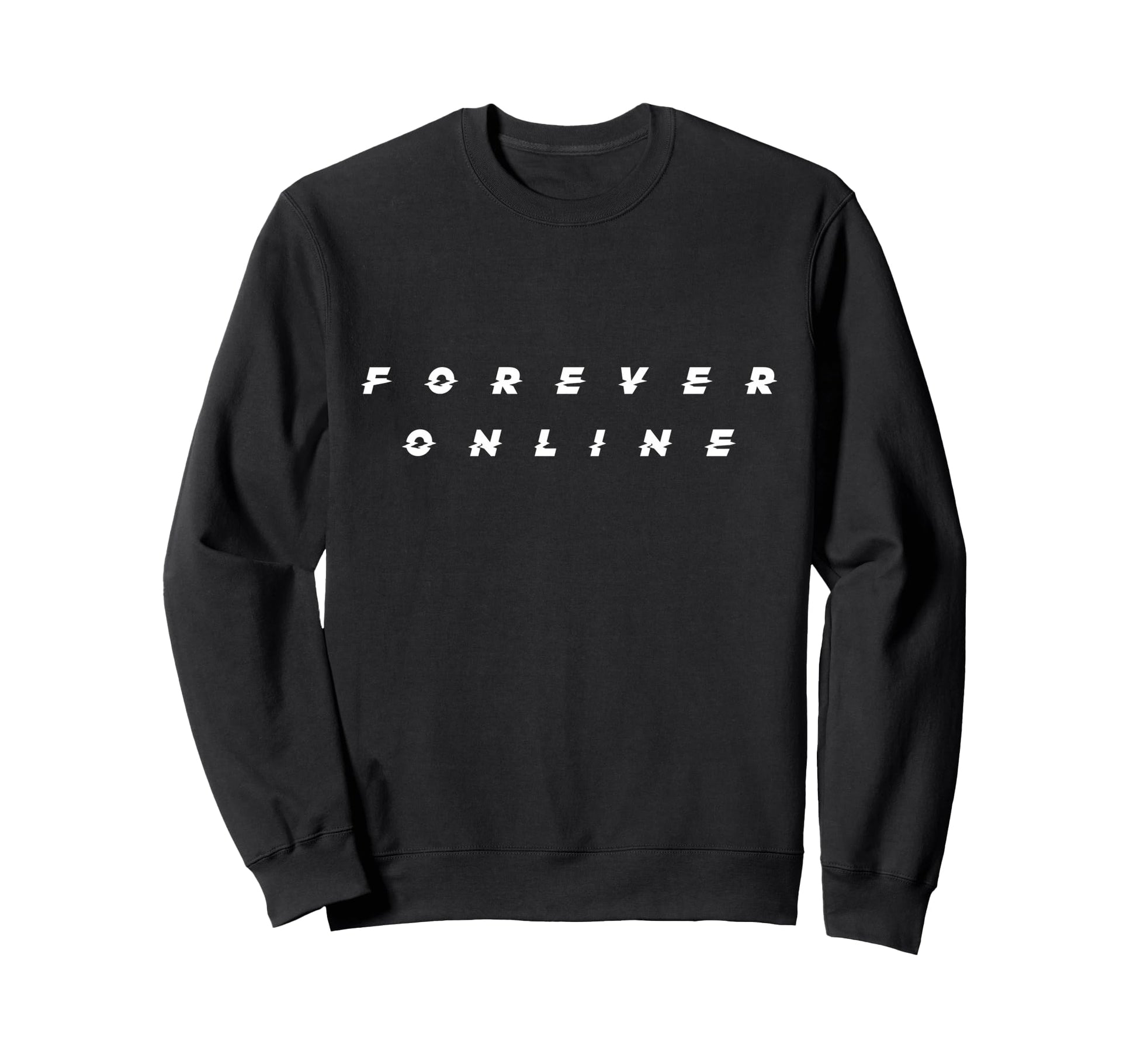 Forever Online Aesthetic Sweatshirt - Aesthetic Graphic Men Women - T-Shirt, Sweatshirt, Hoodie