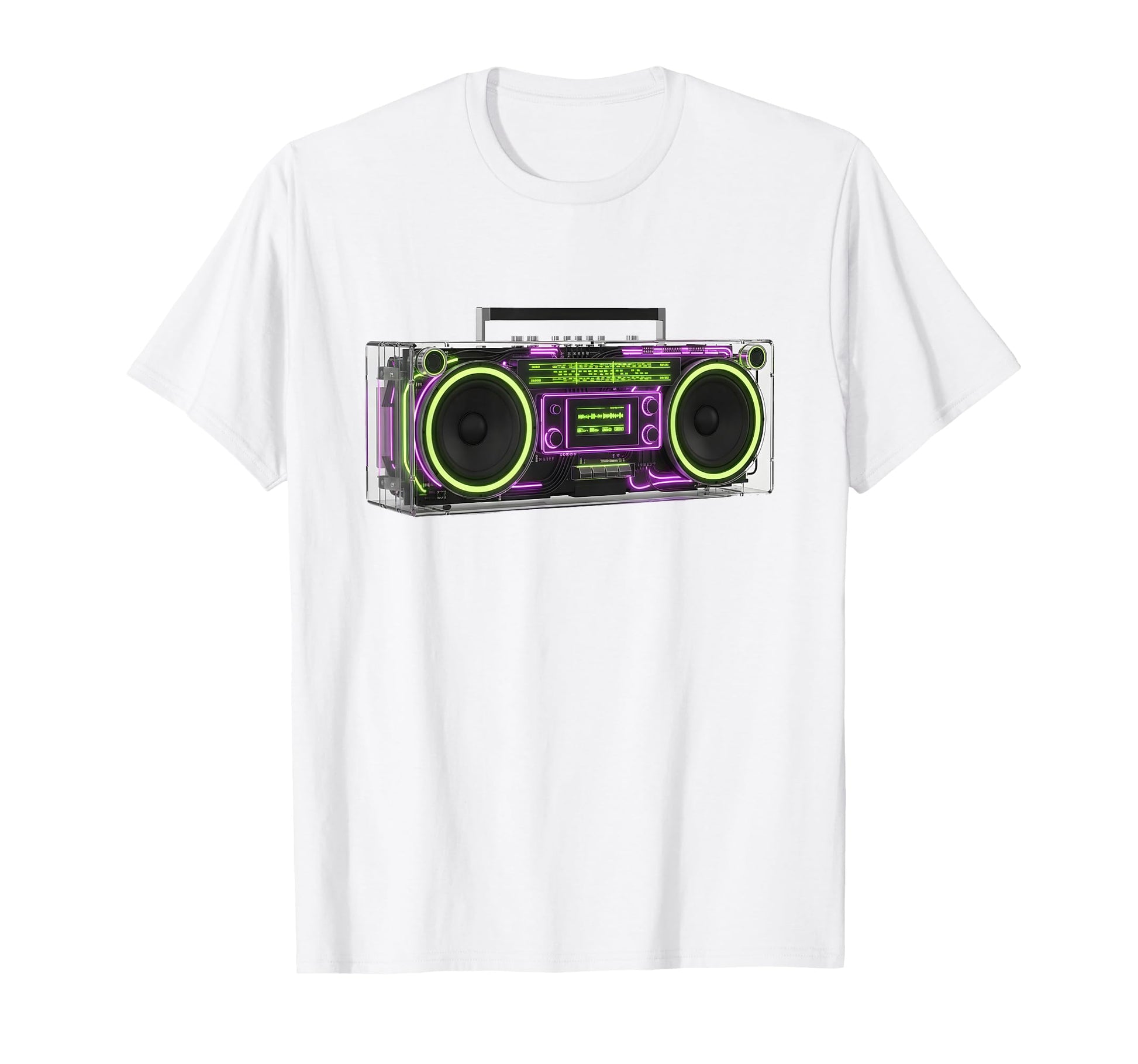 Boombox Old School Cassette Tape T-Shirt - Novelty Apparel Unisex - T-Shirt, Sweatshirt, Hoodie