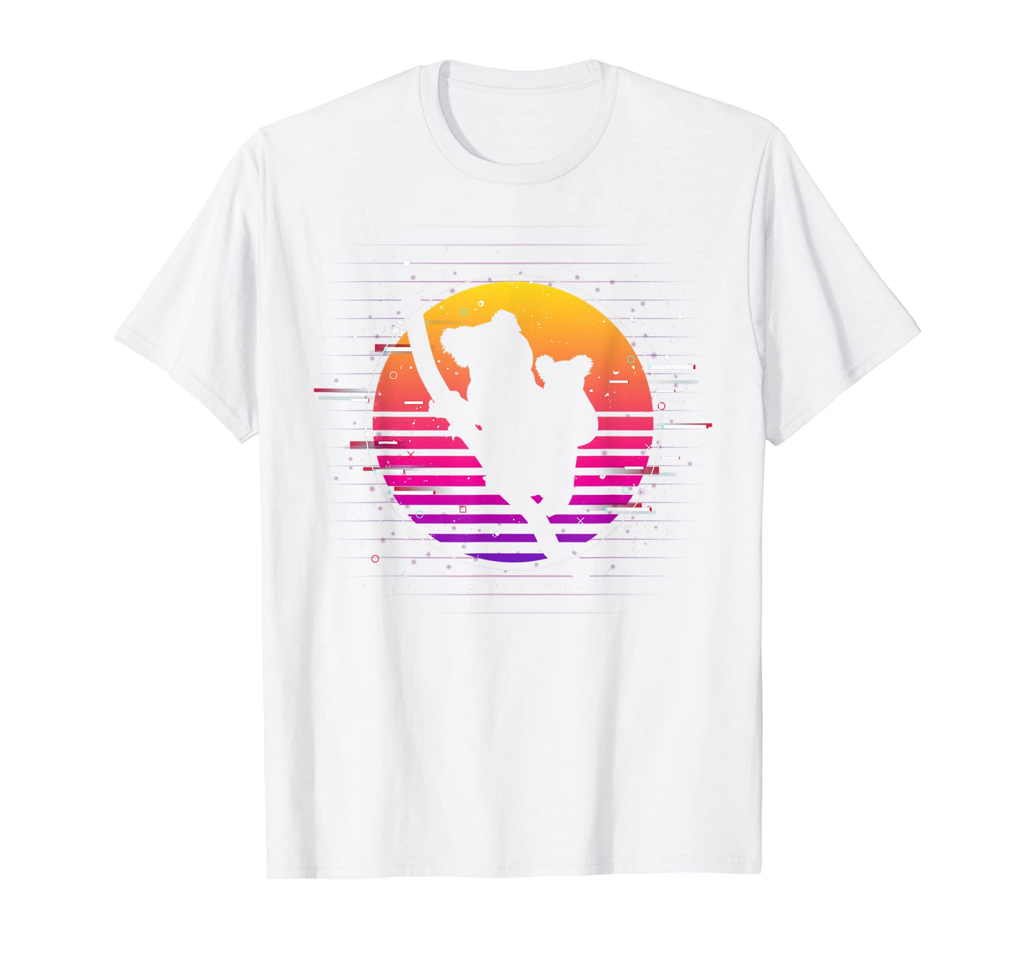 Australian Animal Vaporwave Aesthetic T-Shirt - Trendy Graphic for Adults - T-Shirt, Sweatshirt, Hoodie