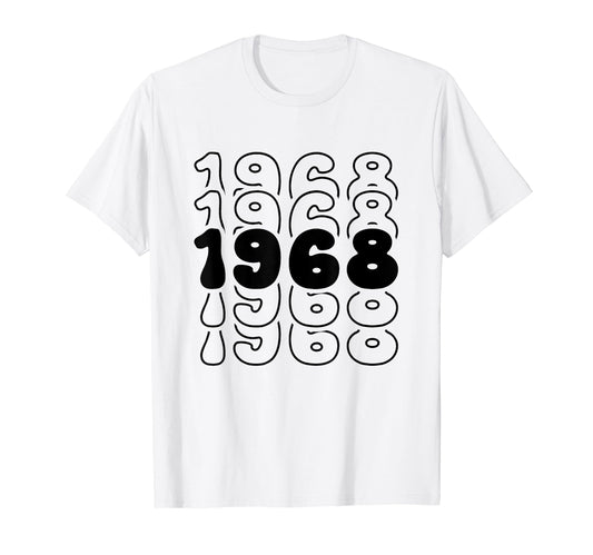56 Year Old Groovy 56Th Birthday T-Shirt - Aesthetic Graphic for Adults - T-Shirt, Sweatshirt, Hoodie