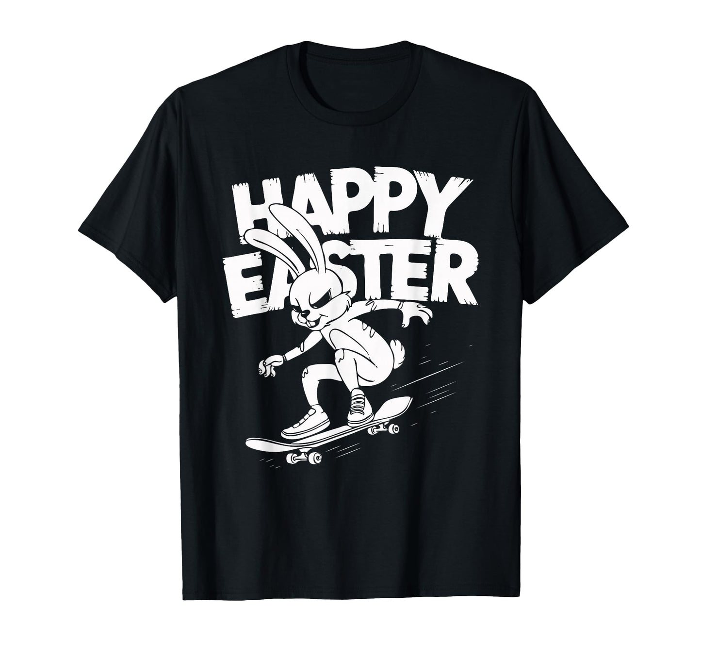 Punk Skater Bunny Grunge Easter Vibes T-Shirt - Unique Graphic for Adults - T-Shirt, Sweatshirt, Hoodie
