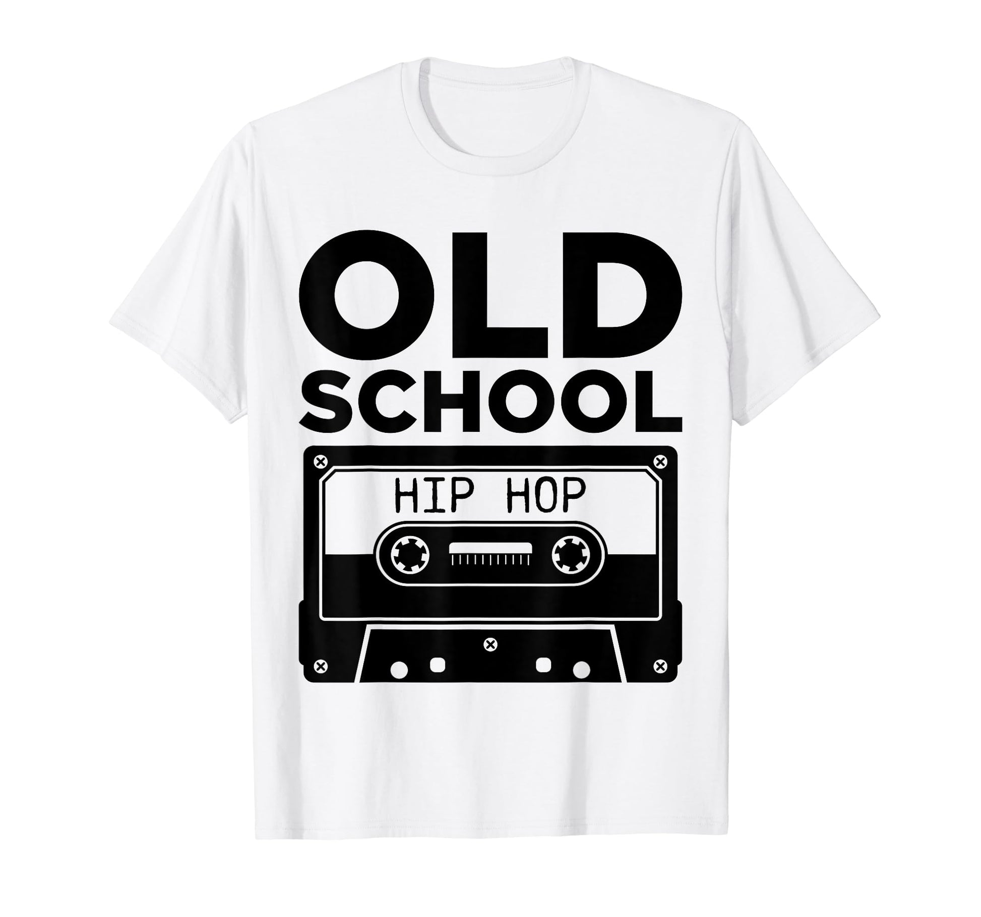 Old School Hip Hop Cassette Tape Rap T-Shirt - Novelty Apparel for Adults - T-Shirt, Sweatshirt, Hoodie