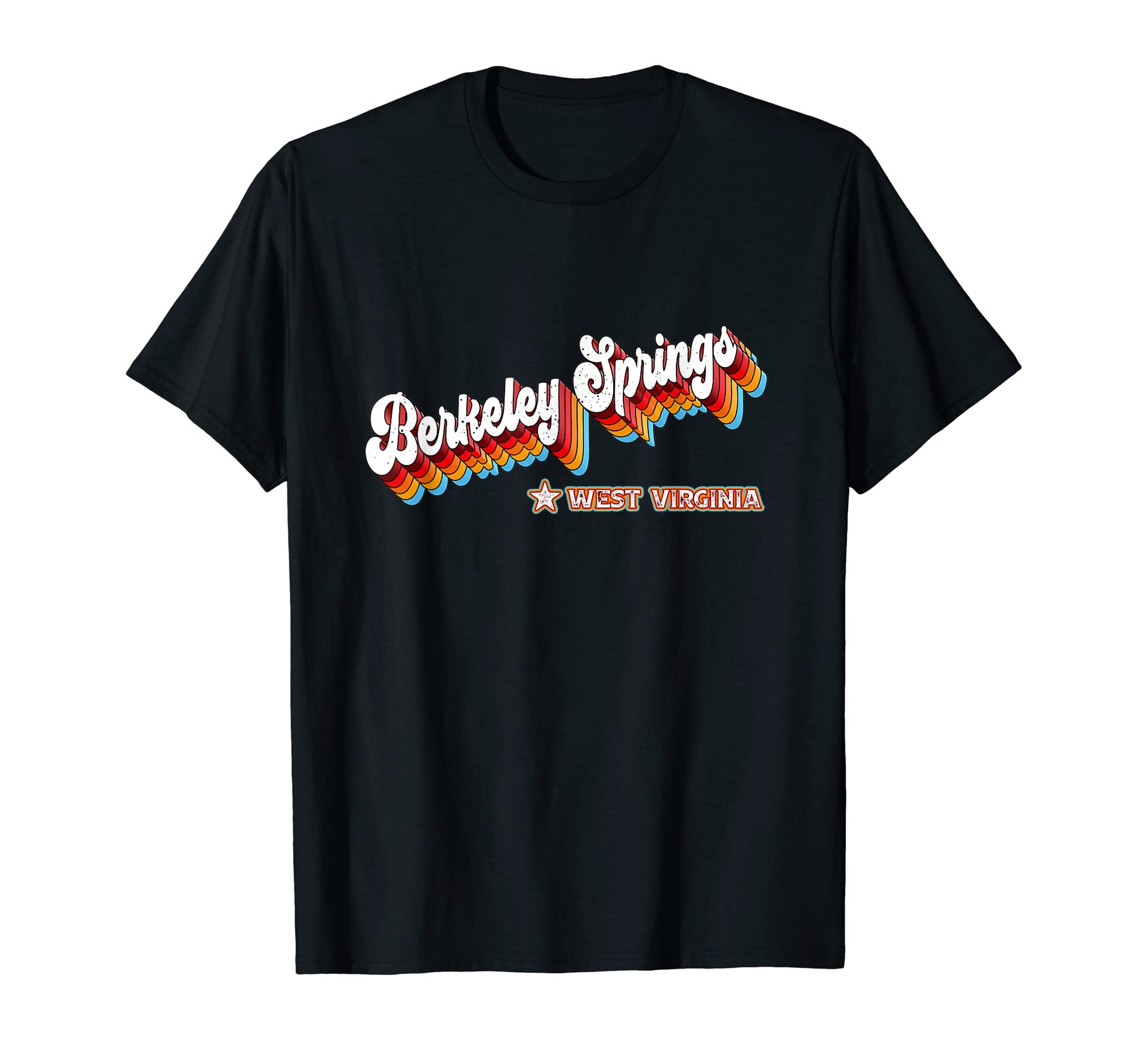 80S Berkeley Springs West Virginia Wv T-Shirt - Aesthetic Graphic Unisex - T-Shirt, Sweatshirt, Hoodie