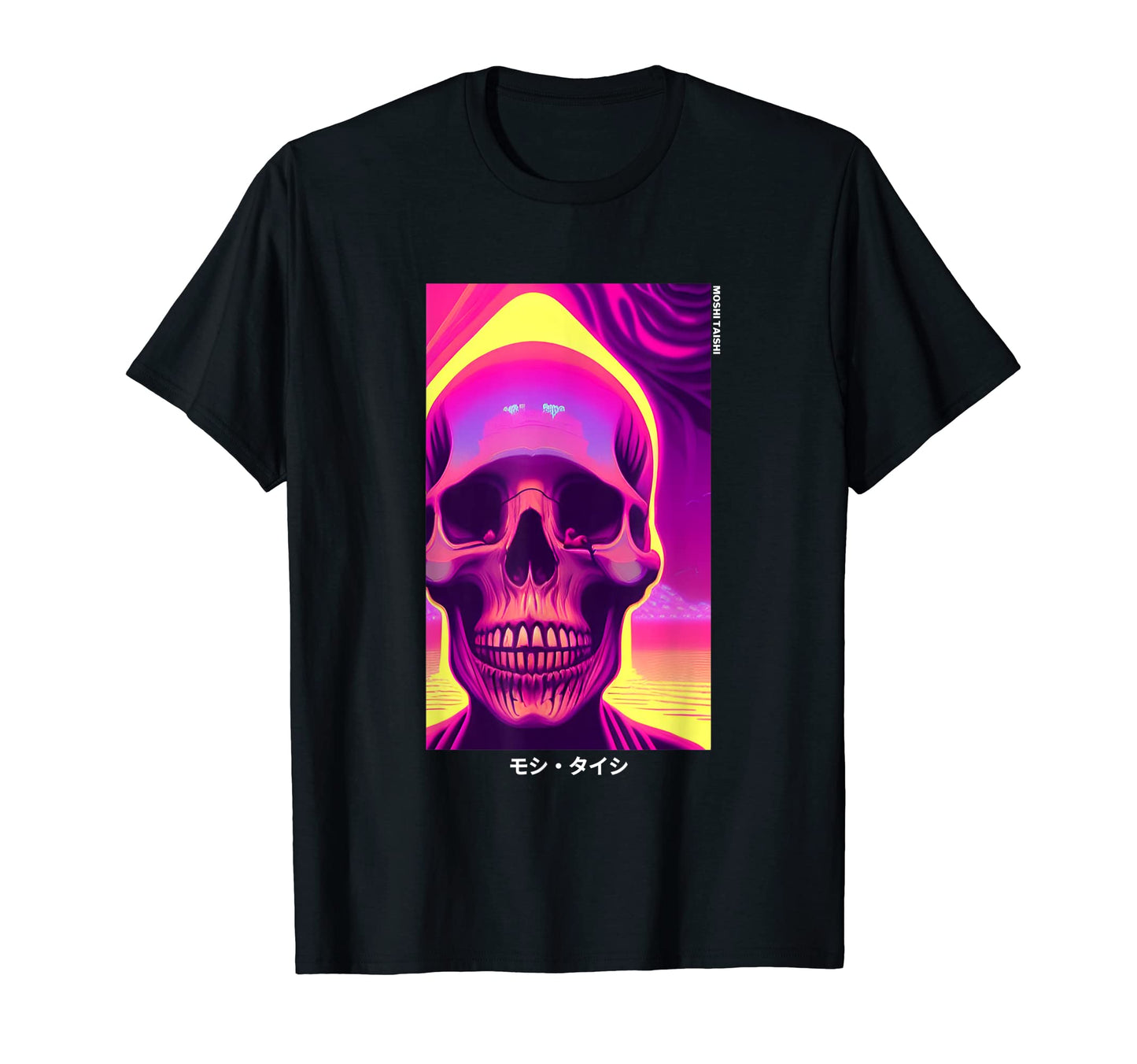 90S Synthwave Japanese Vaporwave Art Otaku T-Shirt - Graphic Print Unisex - T-Shirt, Sweatshirt, Hoodie