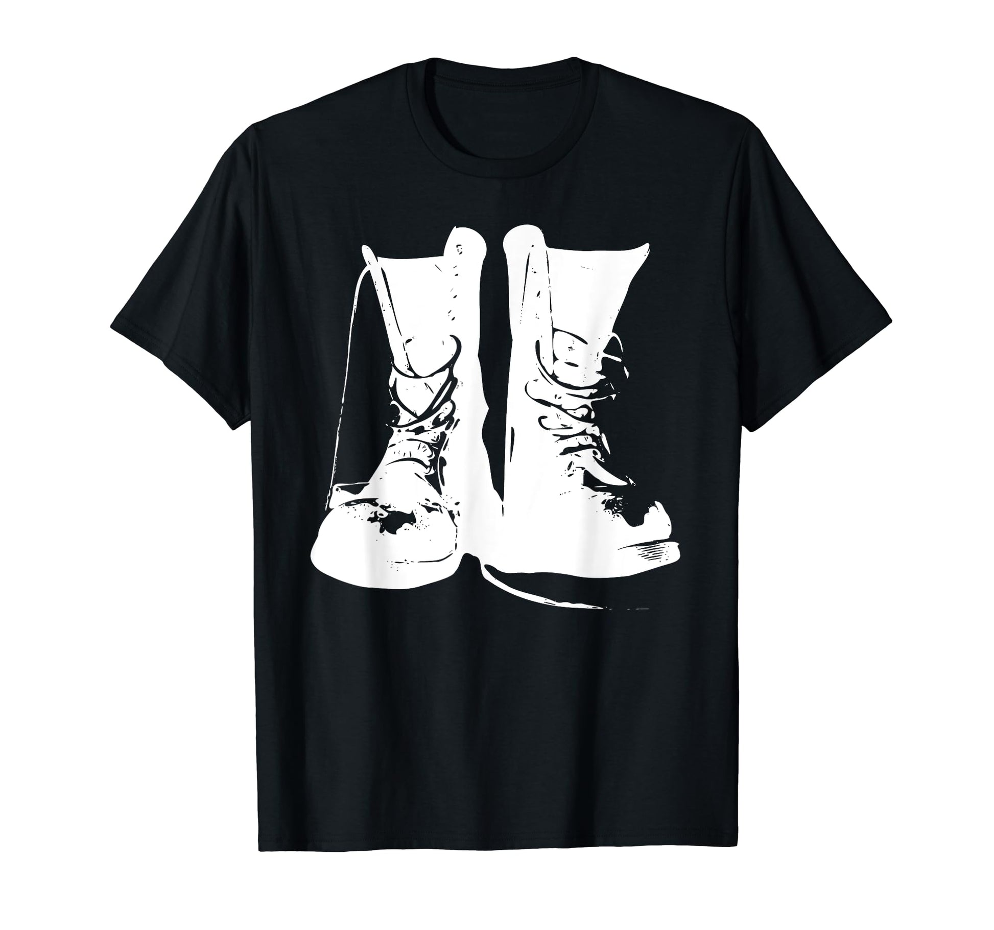Grunge Rock Boots 90S Punk Rocker Band T-Shirt - Trendy Graphic for Adults - T-Shirt, Sweatshirt, Hoodie