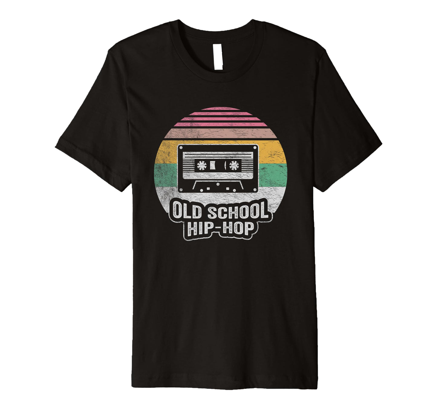 Old School Hip Hop Cassette Tape Sunset T-Shirt - Trendy Graphic Unisex - T-Shirt, Sweatshirt, Hoodie