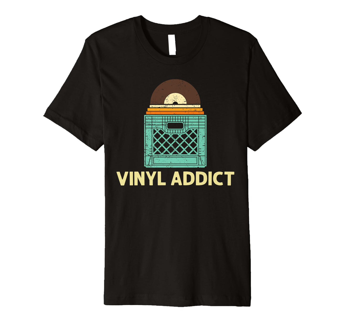Vinyl Dj Vinyl Record Lovers Music T-Shirt - Novelty Apparel for Adults - T-Shirt, Sweatshirt, Hoodie