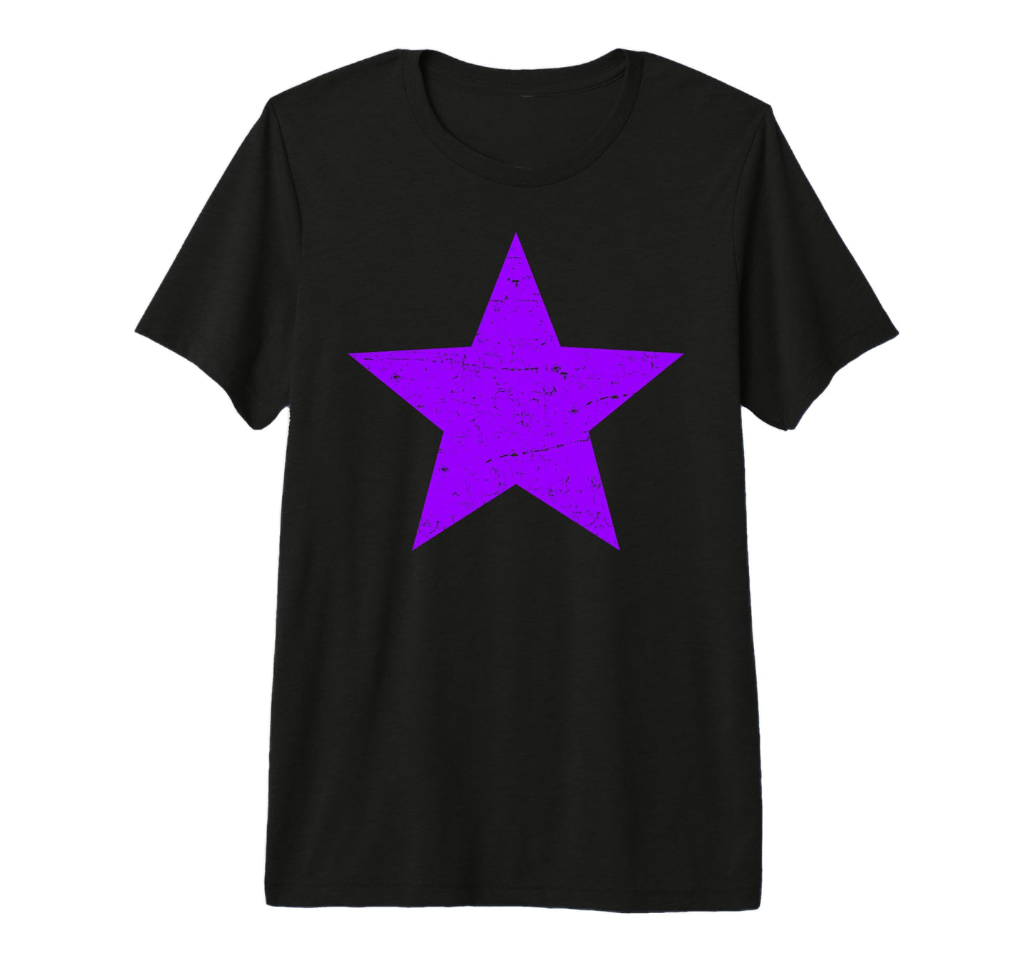 Grunge Alternative Distressed Purple T-Shirt - Trendy Graphic for Adults - T-Shirt, Sweatshirt, Hoodie