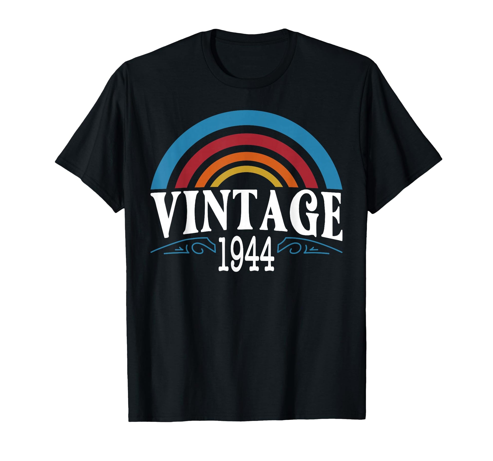 Rainbow 1944 82Nd Birthday 82 Year Old T-Shirt - Unique Graphic for Adults - T-Shirt, Sweatshirt, Hoodie
