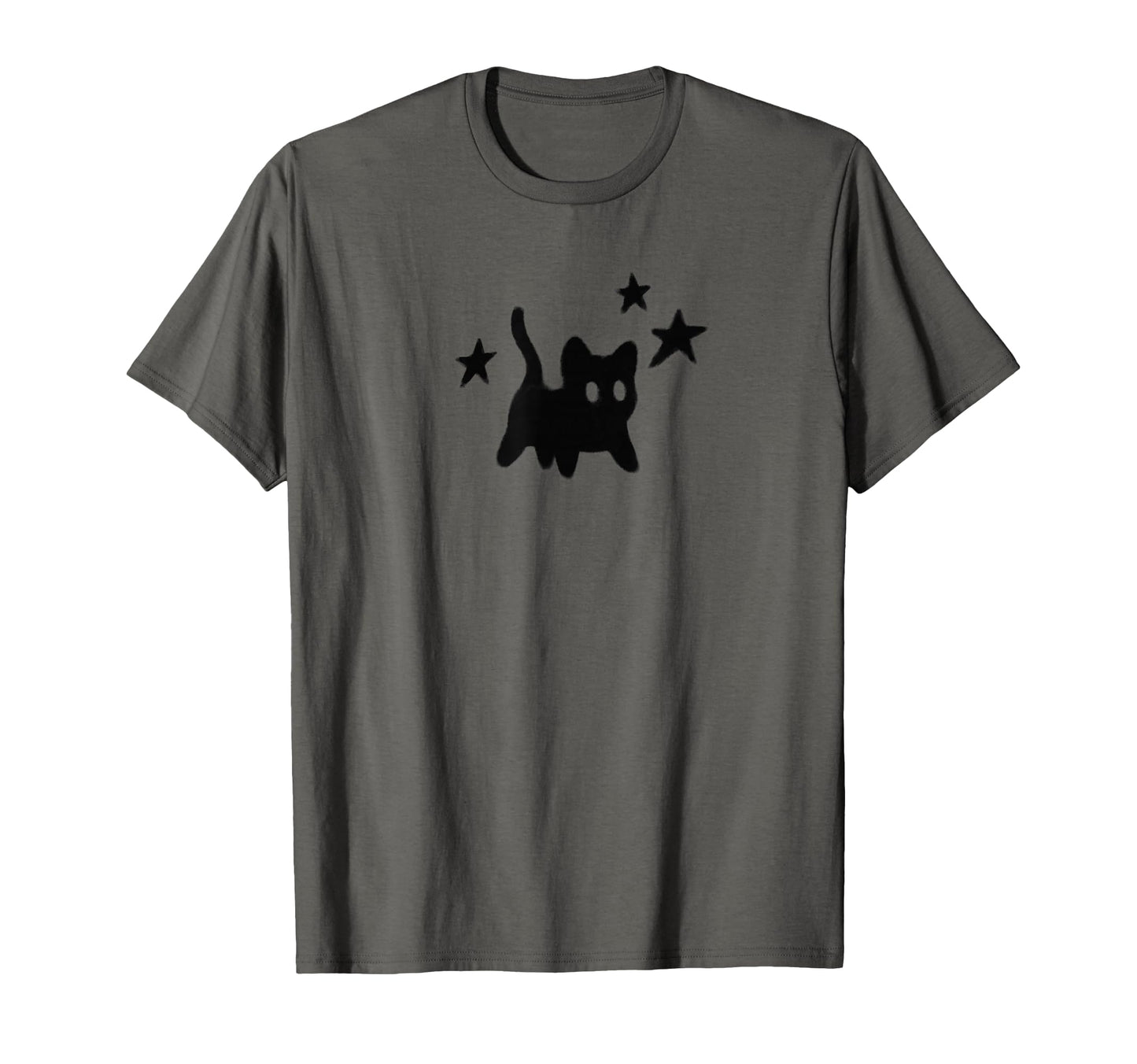Y2K 90S Scary Cat Tomcat Is Scared T-Shirt - Minimalist Print Men Women - T-Shirt, Sweatshirt, Hoodie