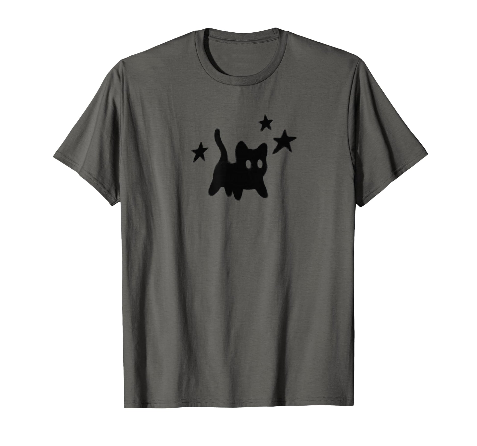 Y2K 90S Scary Cat Tomcat Is Scared T-Shirt - Minimalist Print Men Women - T-Shirt, Sweatshirt, Hoodie