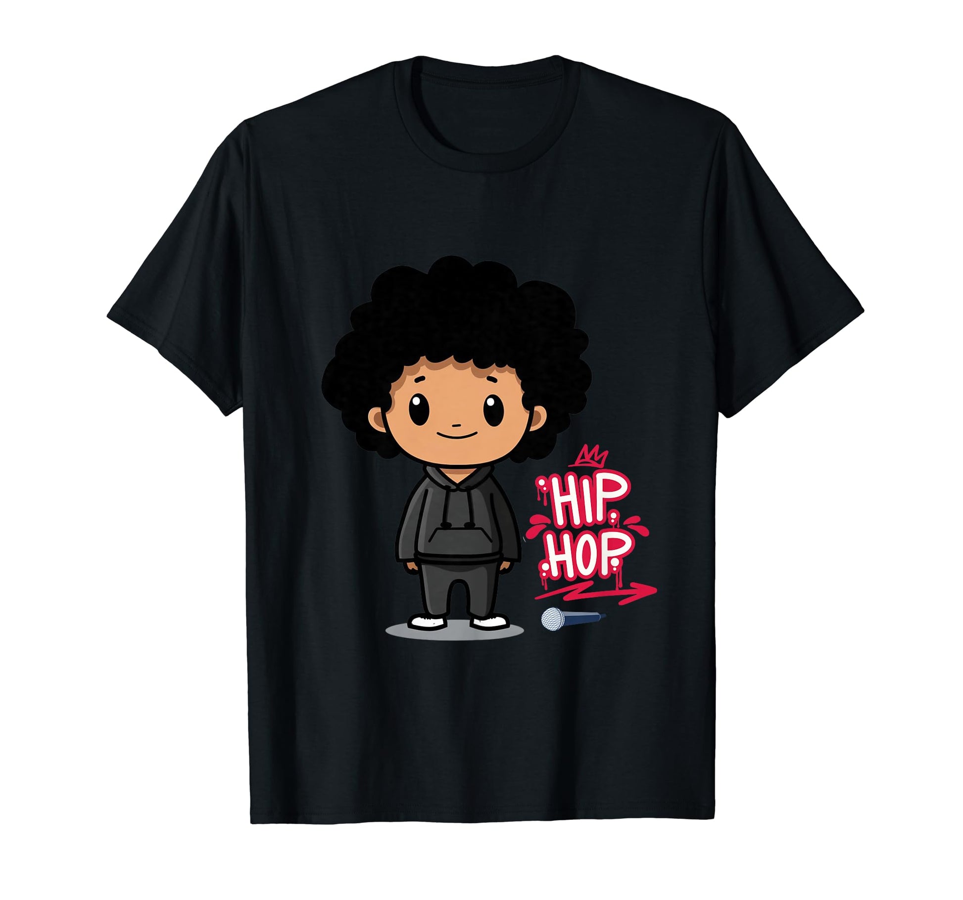 Hip Hop Raised Rap Music Old School T-Shirt - Streetwear Style for Adults - T-Shirt, Sweatshirt, Hoodie