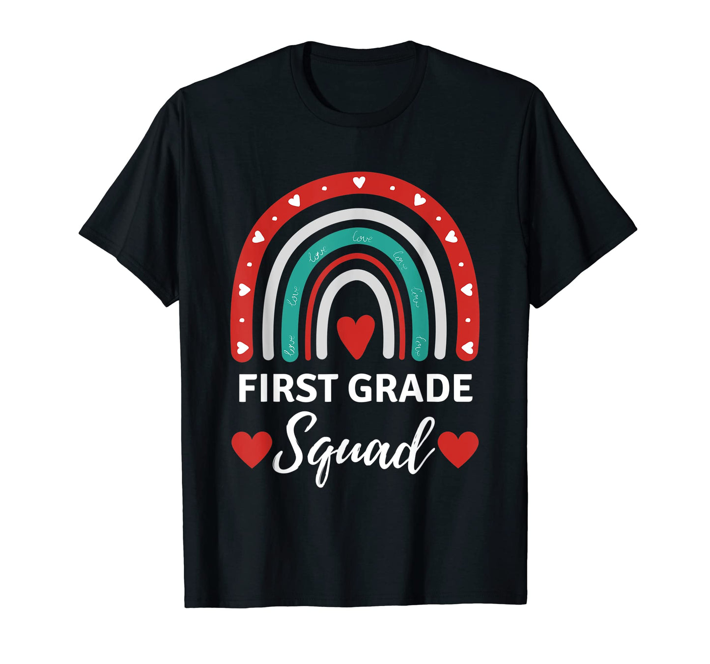 First Grade Squad First Grade T-Shirt - Fun Novelty Design for Adults - T-Shirt, Sweatshirt, Hoodie
