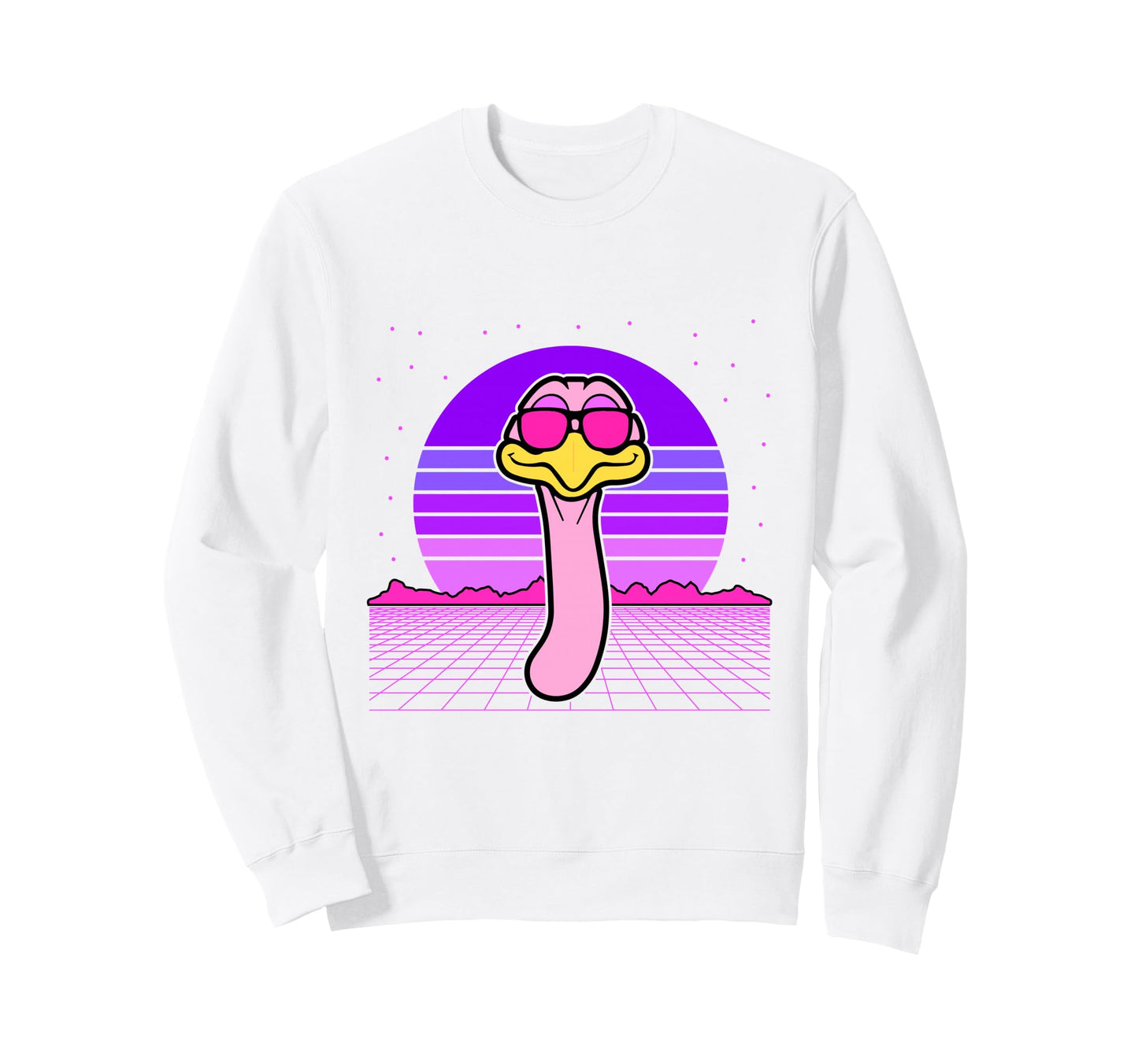 Aesthetic Vaporwave Outfits Sweatshirt - Casual Everyday Wear Men Women - T-Shirt, Sweatshirt, Hoodie