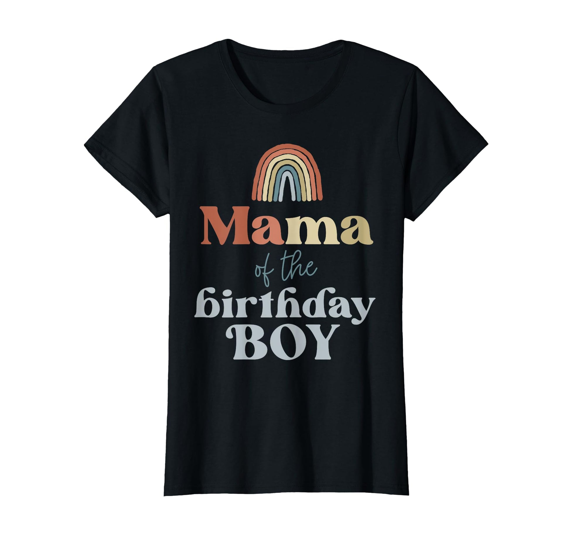 Mama Birthday Boho Rainbow Party T-Shirt - Streetwear Style Men Women - T-Shirt, Sweatshirt, Hoodie