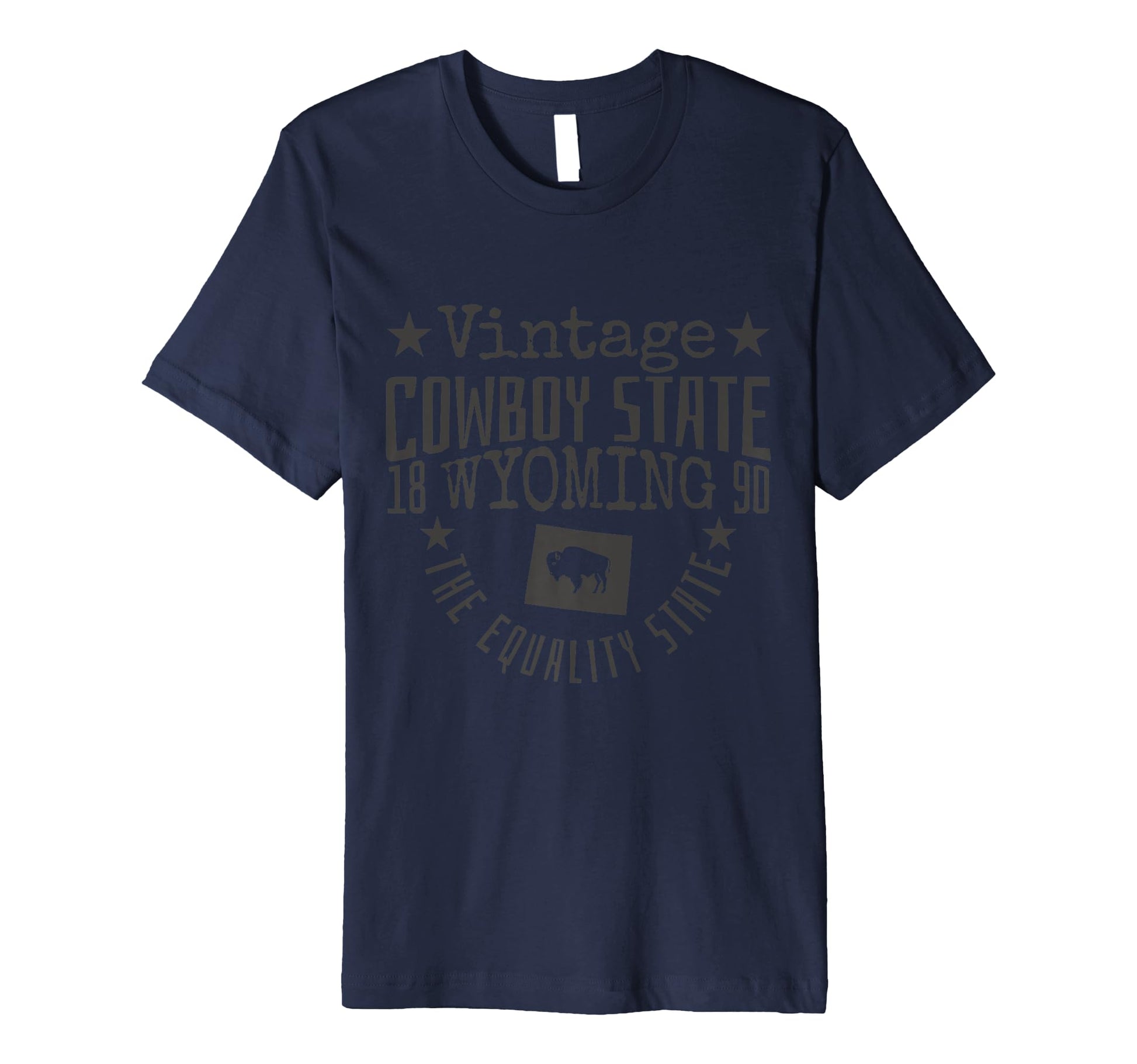 Wyoming Equality State Est 1890 T-Shirt - Streetwear Style for Adults - T-Shirt, Sweatshirt, Hoodie