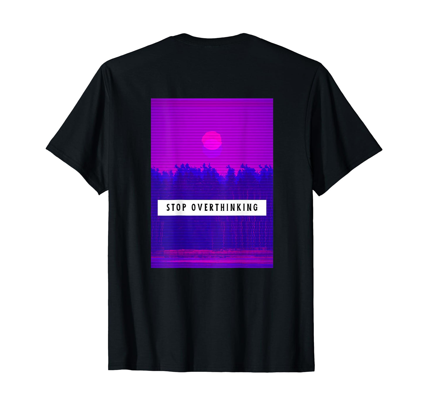 Vaporwave Aesthetic Emotional Stop T-Shirt - Trendy Graphic Men Women - T-Shirt, Sweatshirt, Hoodie