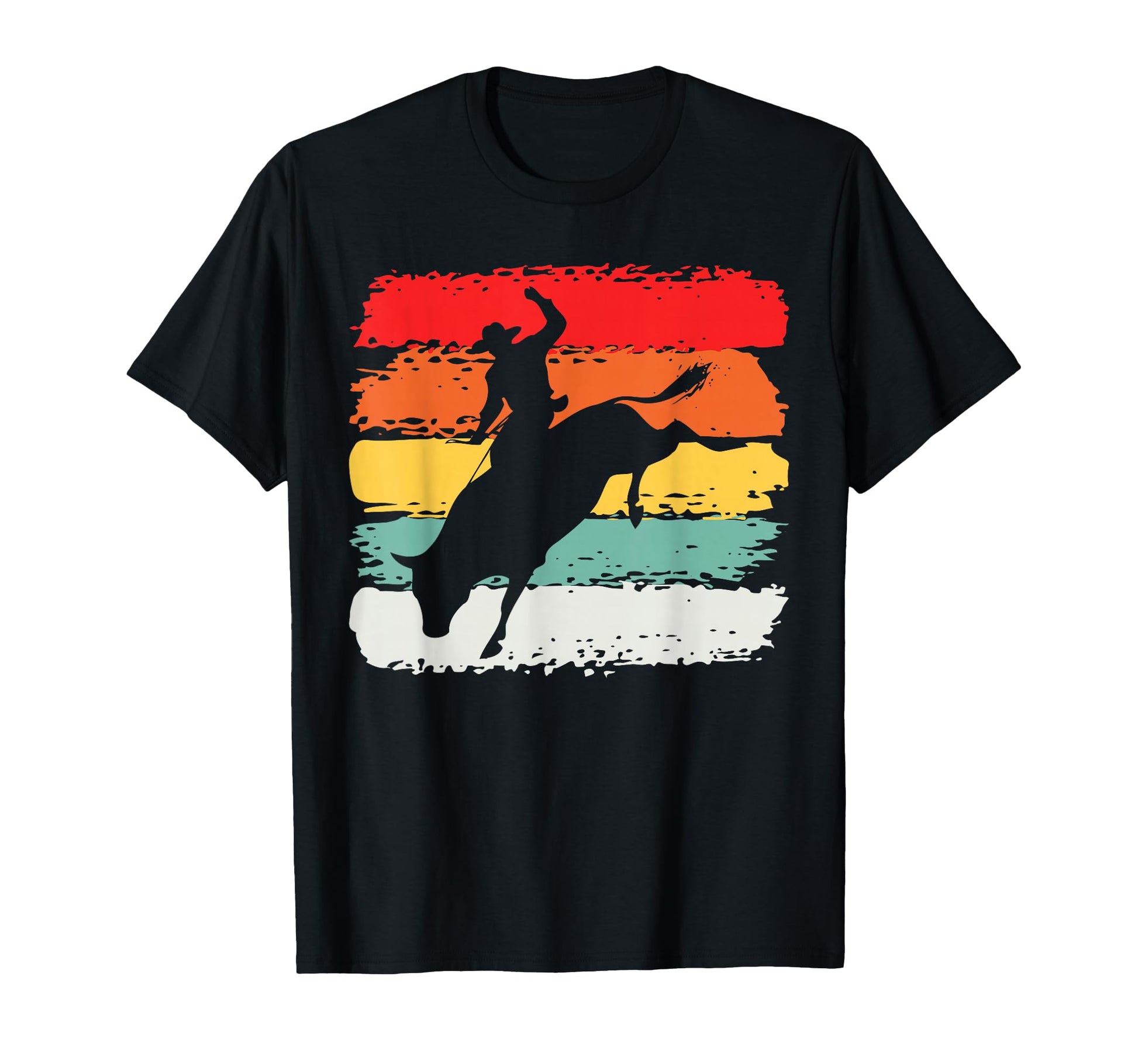 Bull Riding Cowboy Western T-Shirt - Unique Graphic for Adults - T-Shirt, Sweatshirt, Hoodie
