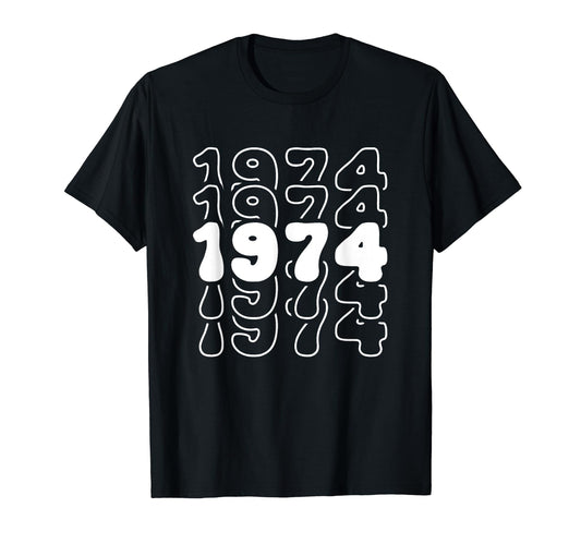 50 Year Old Groovy 50Th Birthday Boho T-Shirt - Aesthetic Graphic Unisex - T-Shirt, Sweatshirt, Hoodie