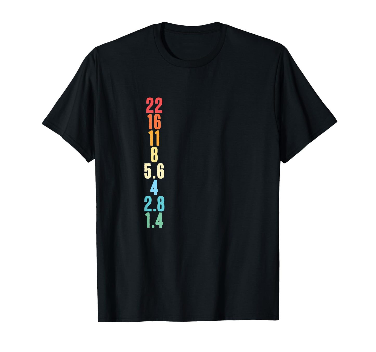 Photography Camera Settings T-Shirt - Casual Everyday Wear for Adults - T-Shirt, Sweatshirt, Hoodie