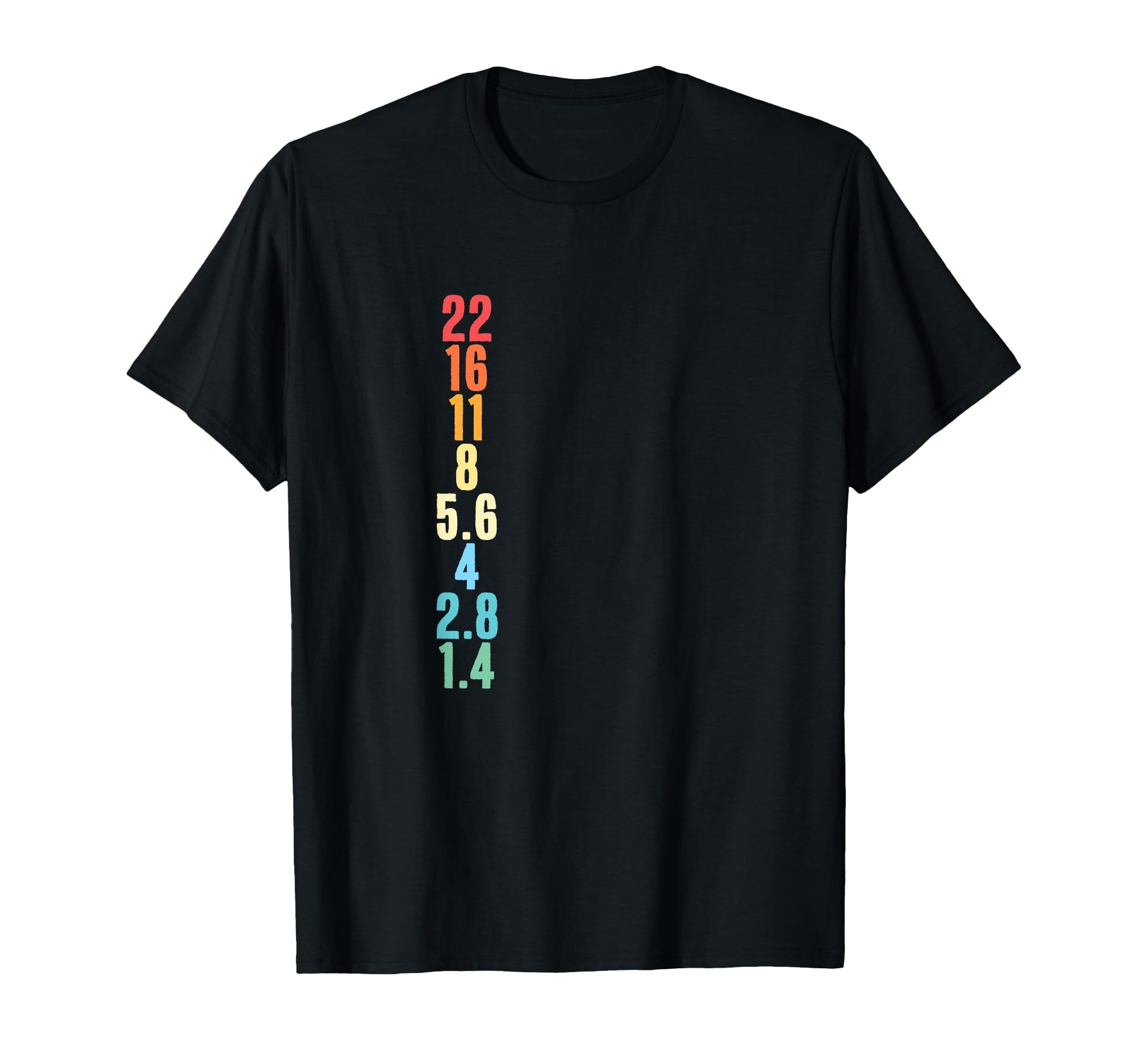 Photography Camera Settings T-Shirt - Casual Everyday Wear for Adults - T-Shirt, Sweatshirt, Hoodie