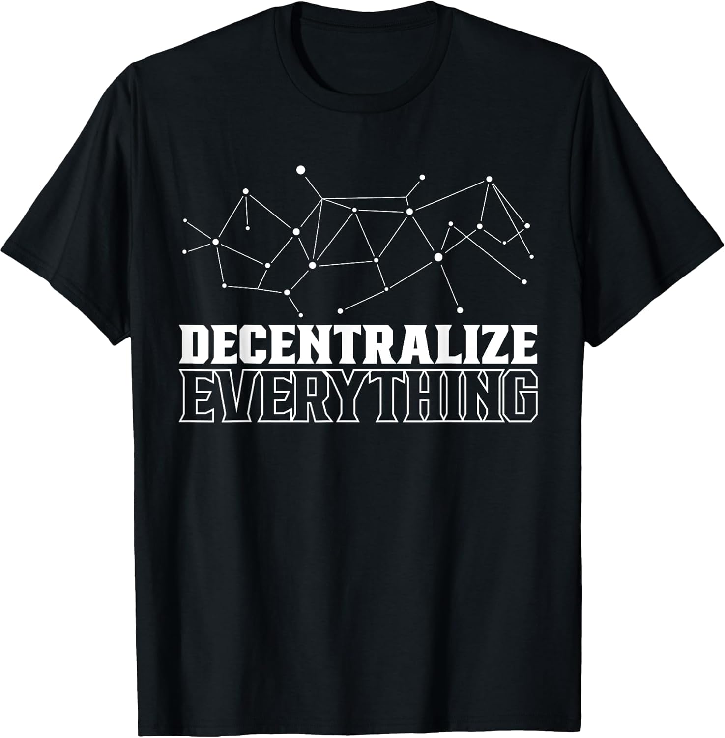 Decentralize Sayings Blockchain Coin - Adult & Kids T-Shirts, Sweatshirts & Hoodies apparel design preview 1