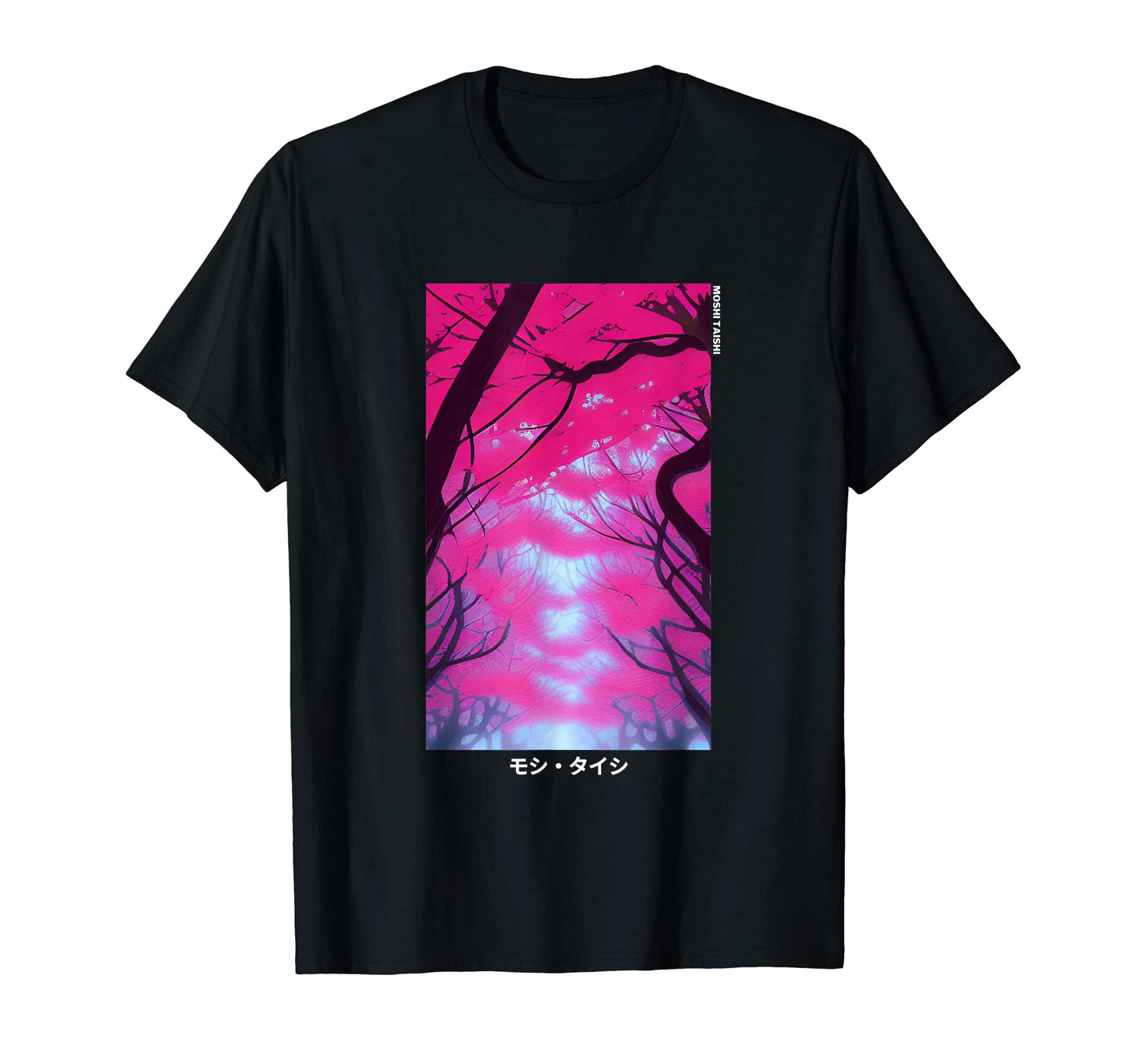 Japanese Art Cherry Blossom Streetwear T-Shirt - Trendy Graphic Men Women - T-Shirt, Sweatshirt, Hoodie