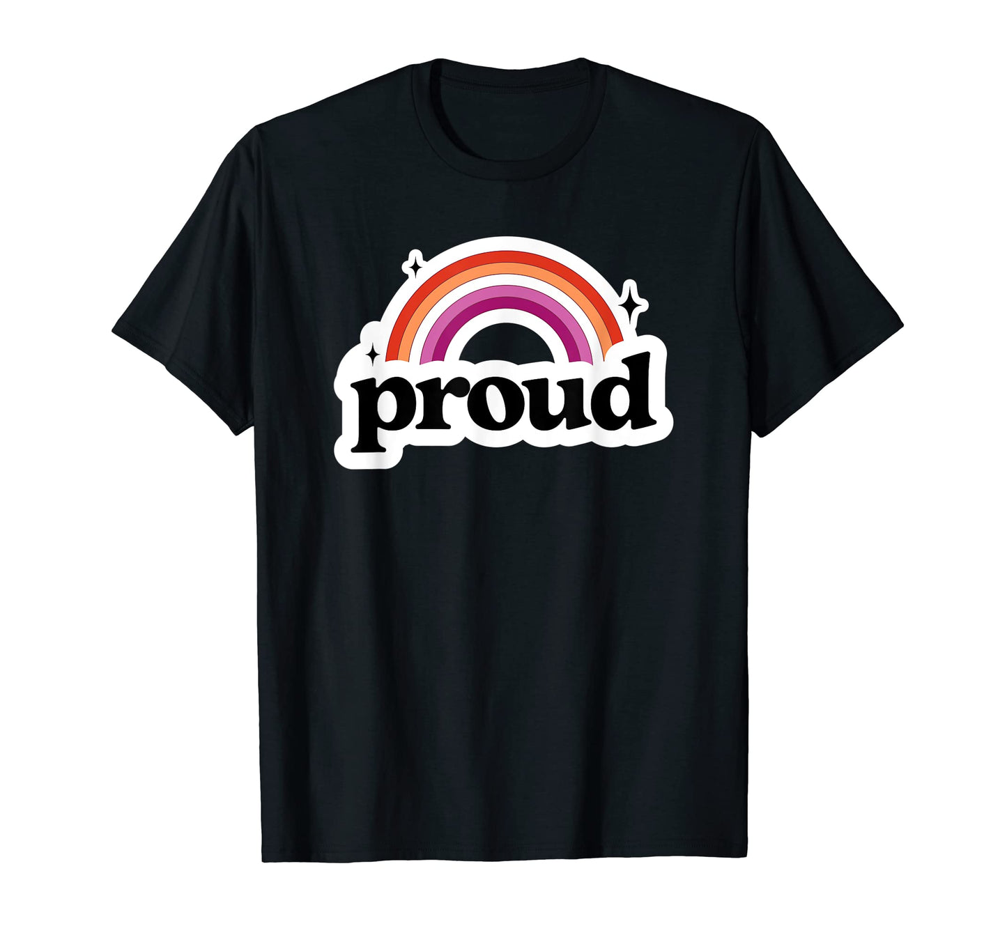 Lesbian Pride Flag Proud Gay Wlw T-Shirt - Custom Art Print for Adults - T-Shirt, Sweatshirt, Hoodie