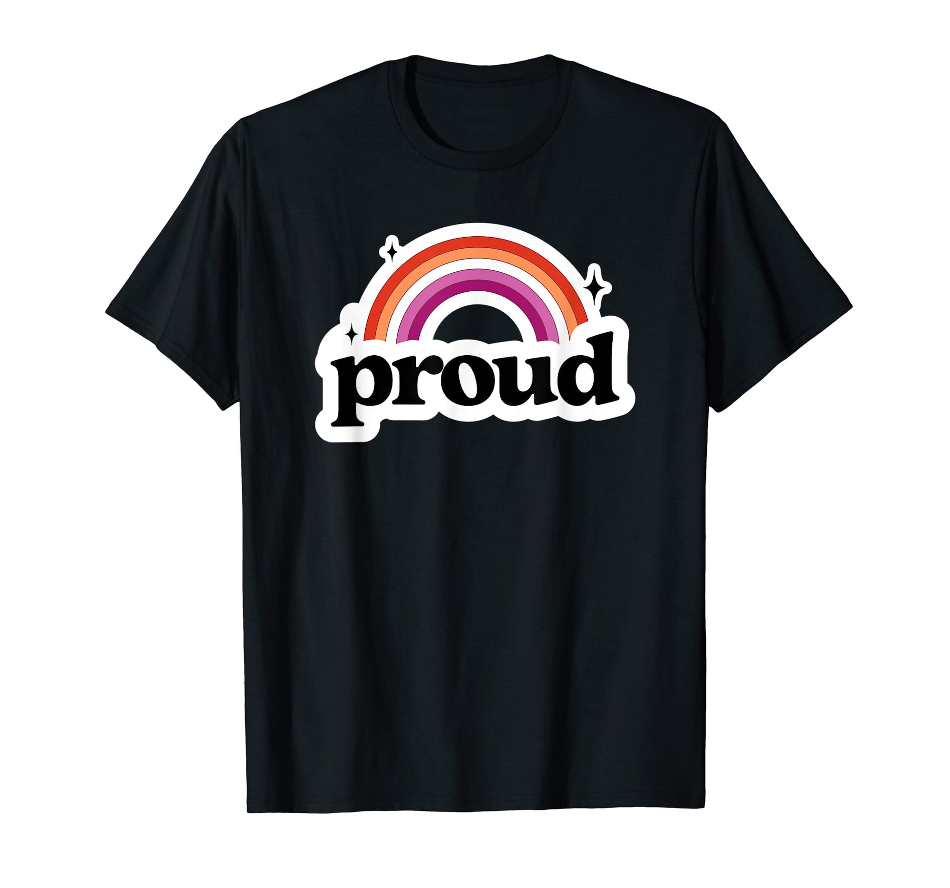 Lesbian Pride Flag Proud Gay Wlw T-Shirt - Custom Art Print for Adults - T-Shirt, Sweatshirt, Hoodie